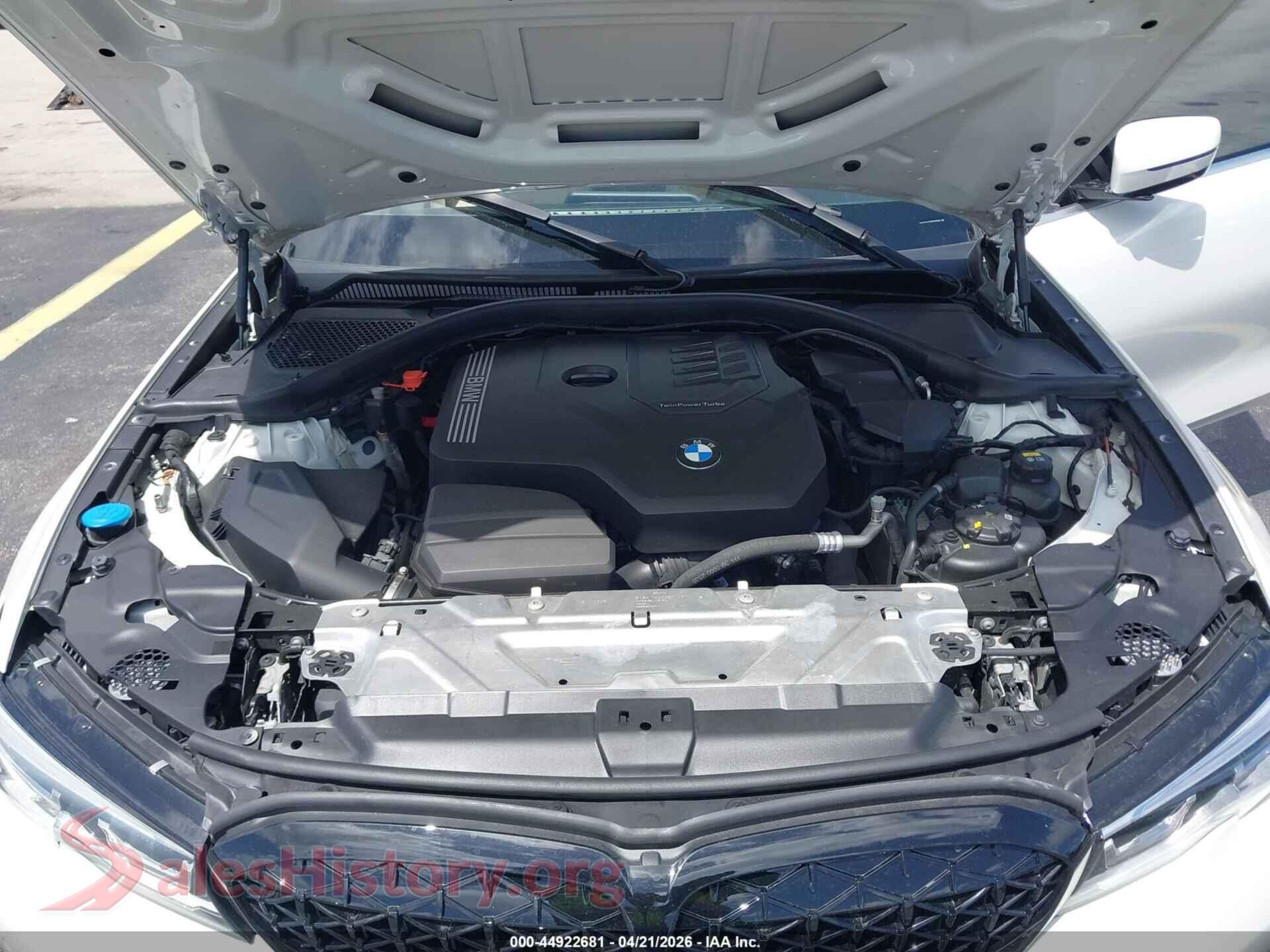 2019 BMW 330I VIN WBA5R1C57KFH18282, interior dashboard