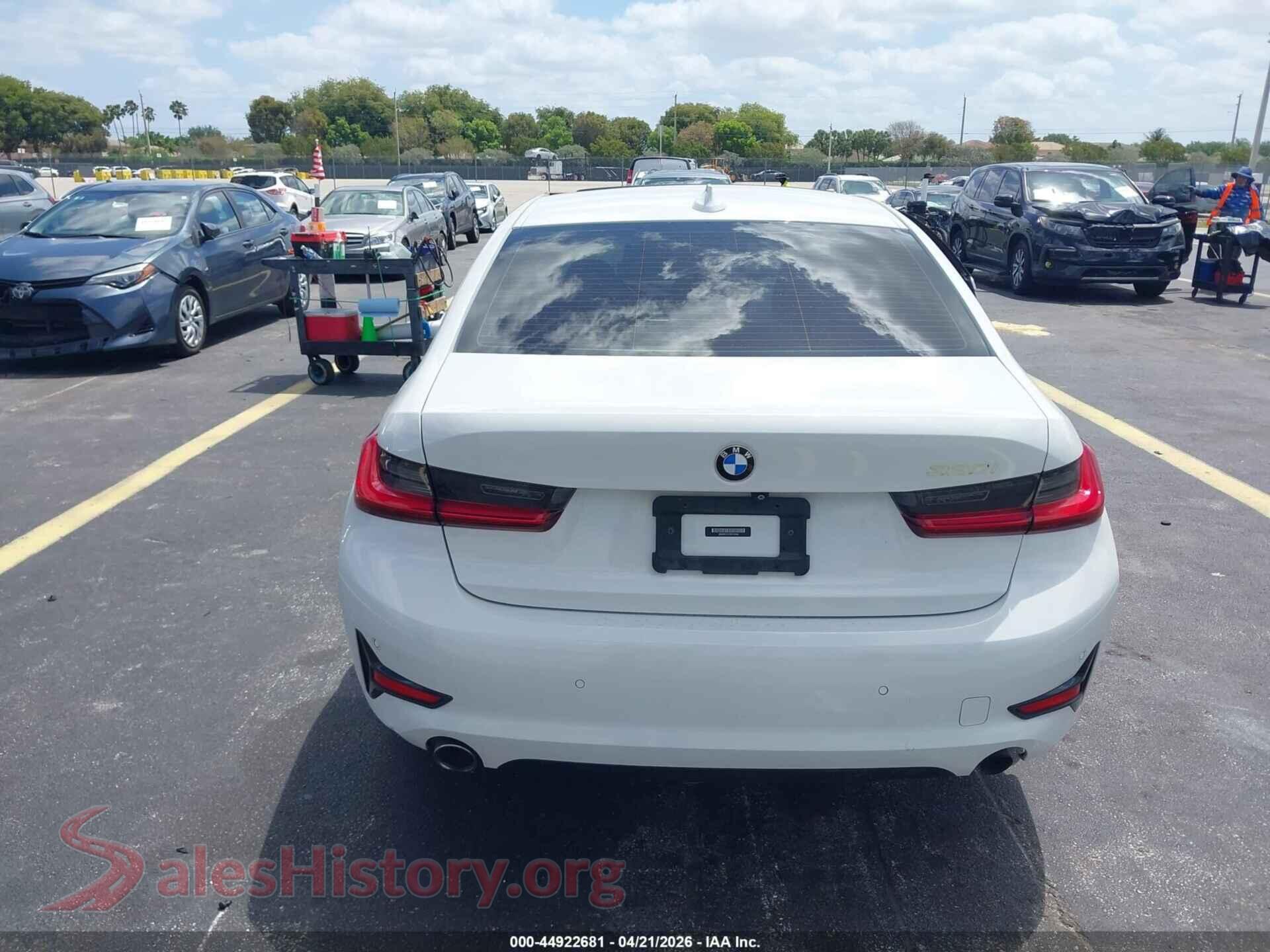 2019 BMW 330I VIN WBA5R1C57KFH18282, auction photo 16