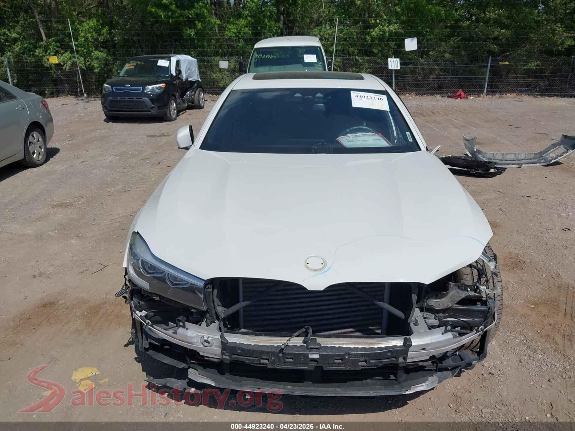 2018 BMW 740I VIN WBA7E2C54JB216293, auction photo 13