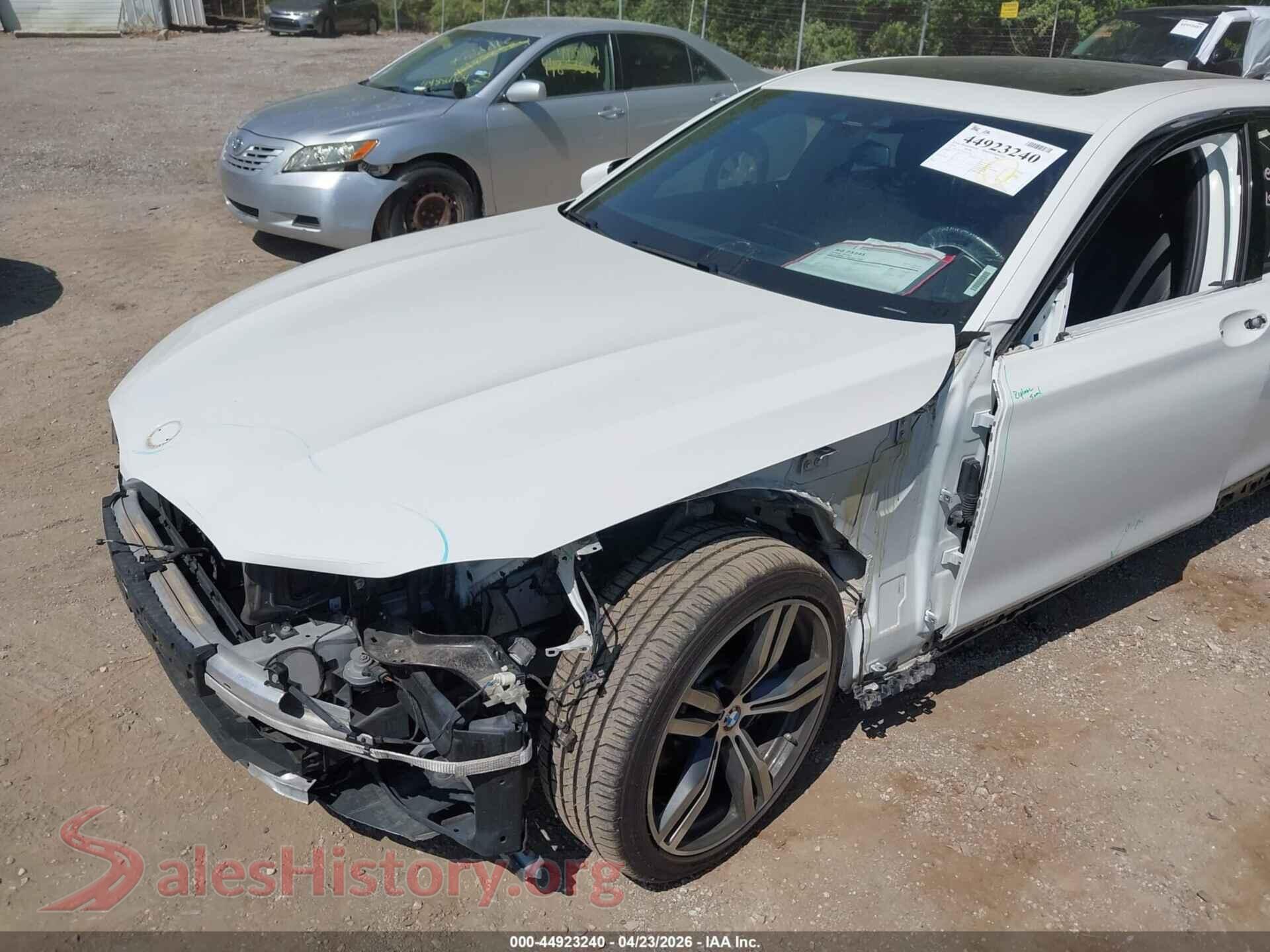 2018 BMW 740I VIN WBA7E2C54JB216293, rear passenger side