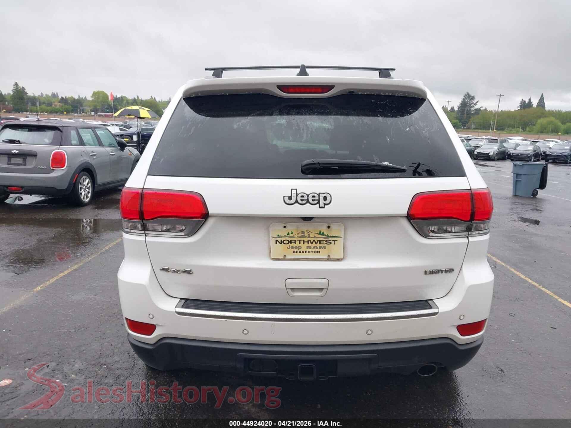 2017 JEEP GRAND CHEROKEE VIN 1C4RJFBG7HC617729, auction photo 17