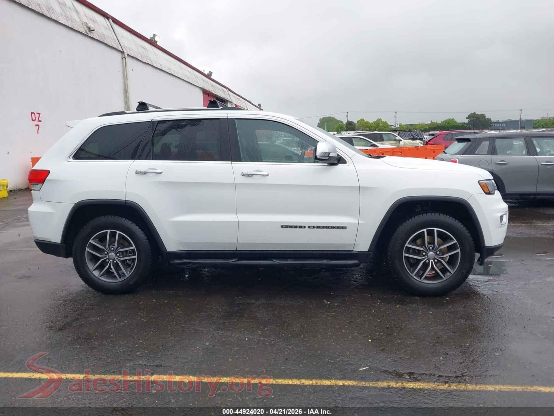 2017 JEEP GRAND CHEROKEE VIN 1C4RJFBG7HC617729, auction photo 14