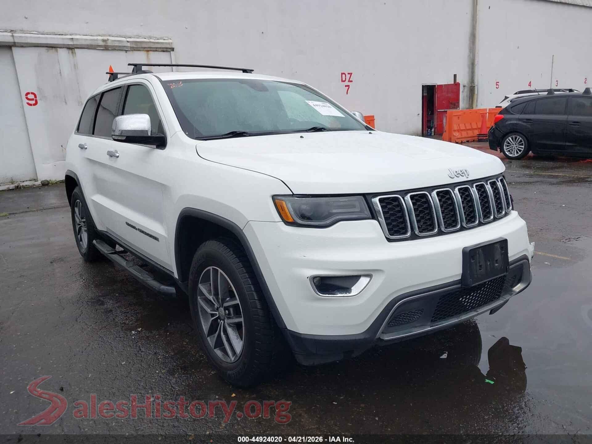 1C4RJFBG7HC617729 2017 JEEP GRAND CHEROKEE