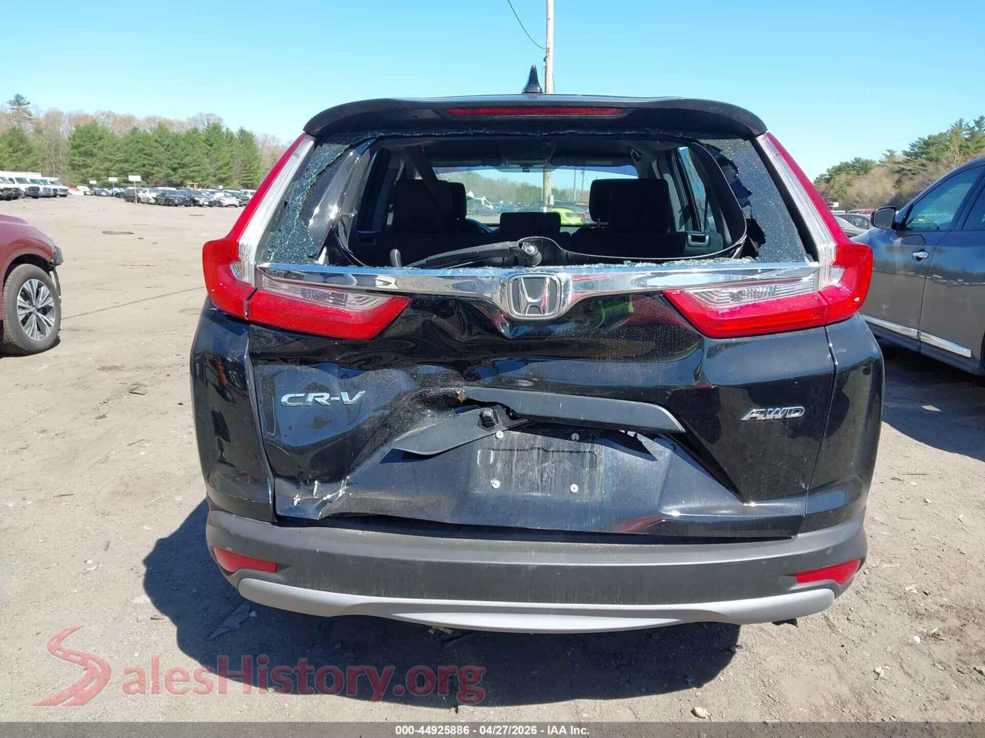 2017 HONDA CR-V VIN 2HKRW6H3XHH209879, auction photo 16