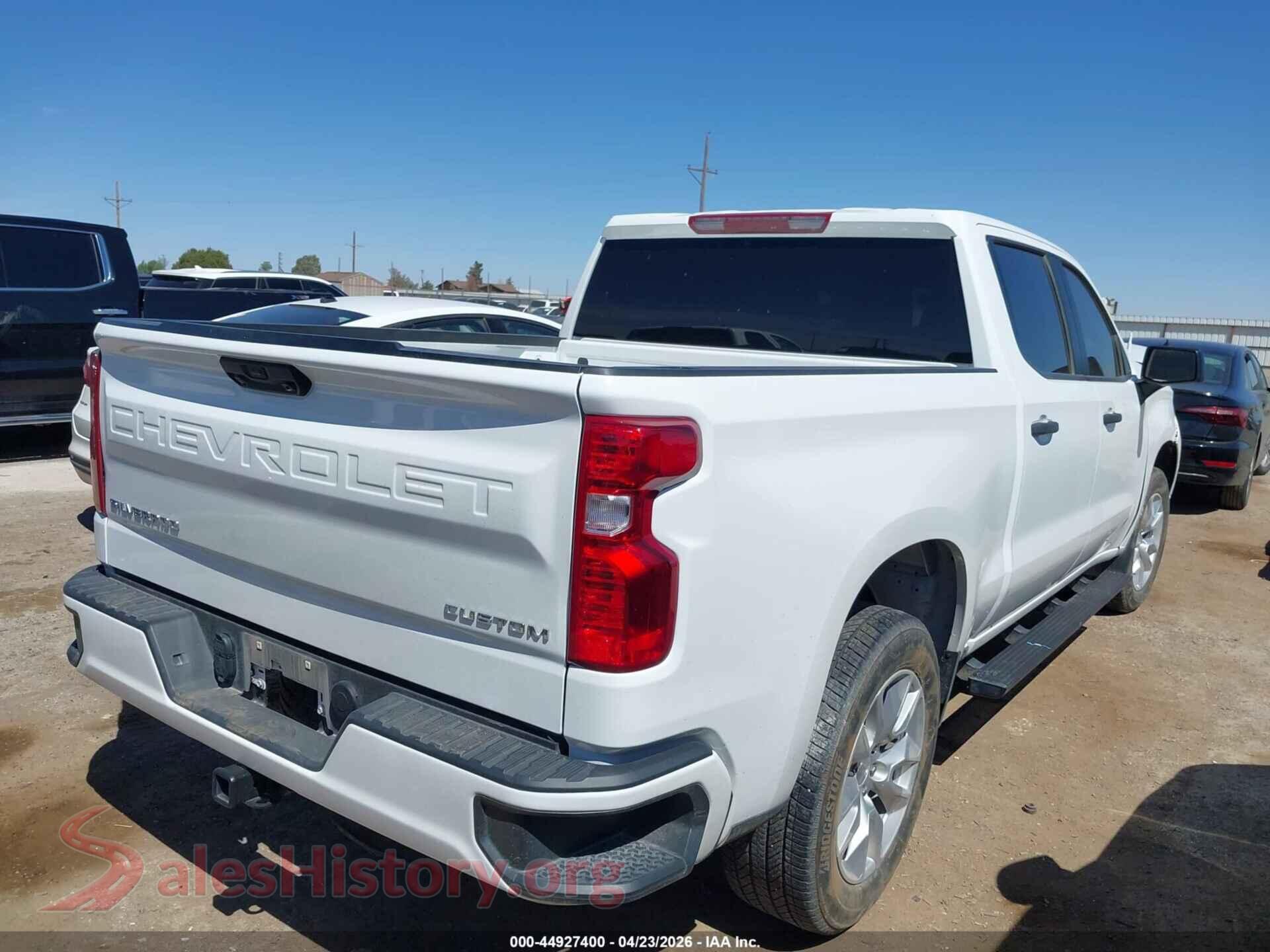 2024 CHEVROLET SILVERADO 1500 VIN 3GCPABEK3RG395513, rear driver side