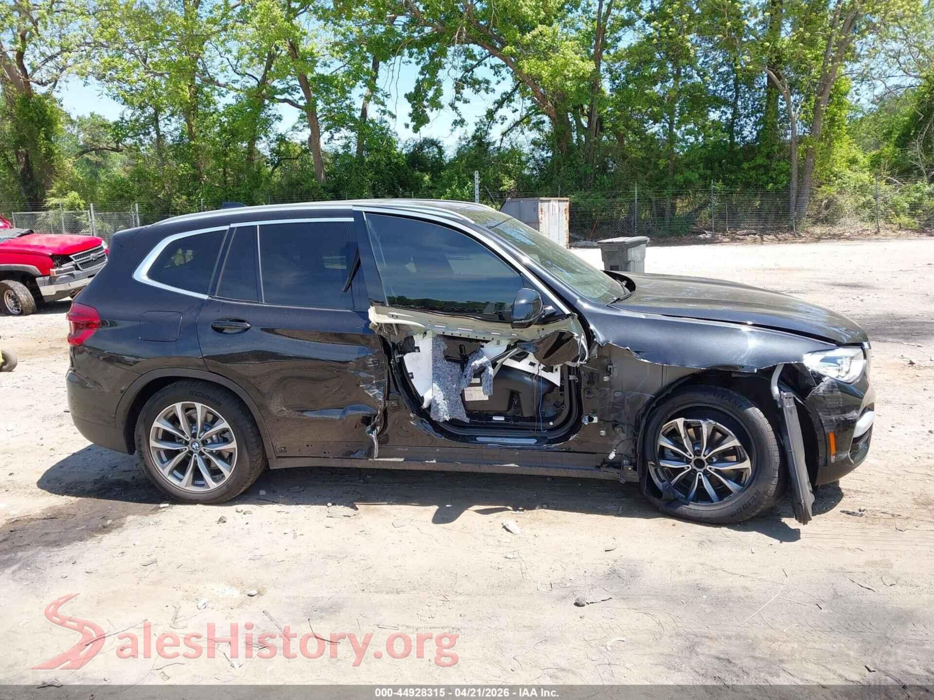 2019 BMW X3 VIN 5UXTR7C5XKLF26027, auction photo 13