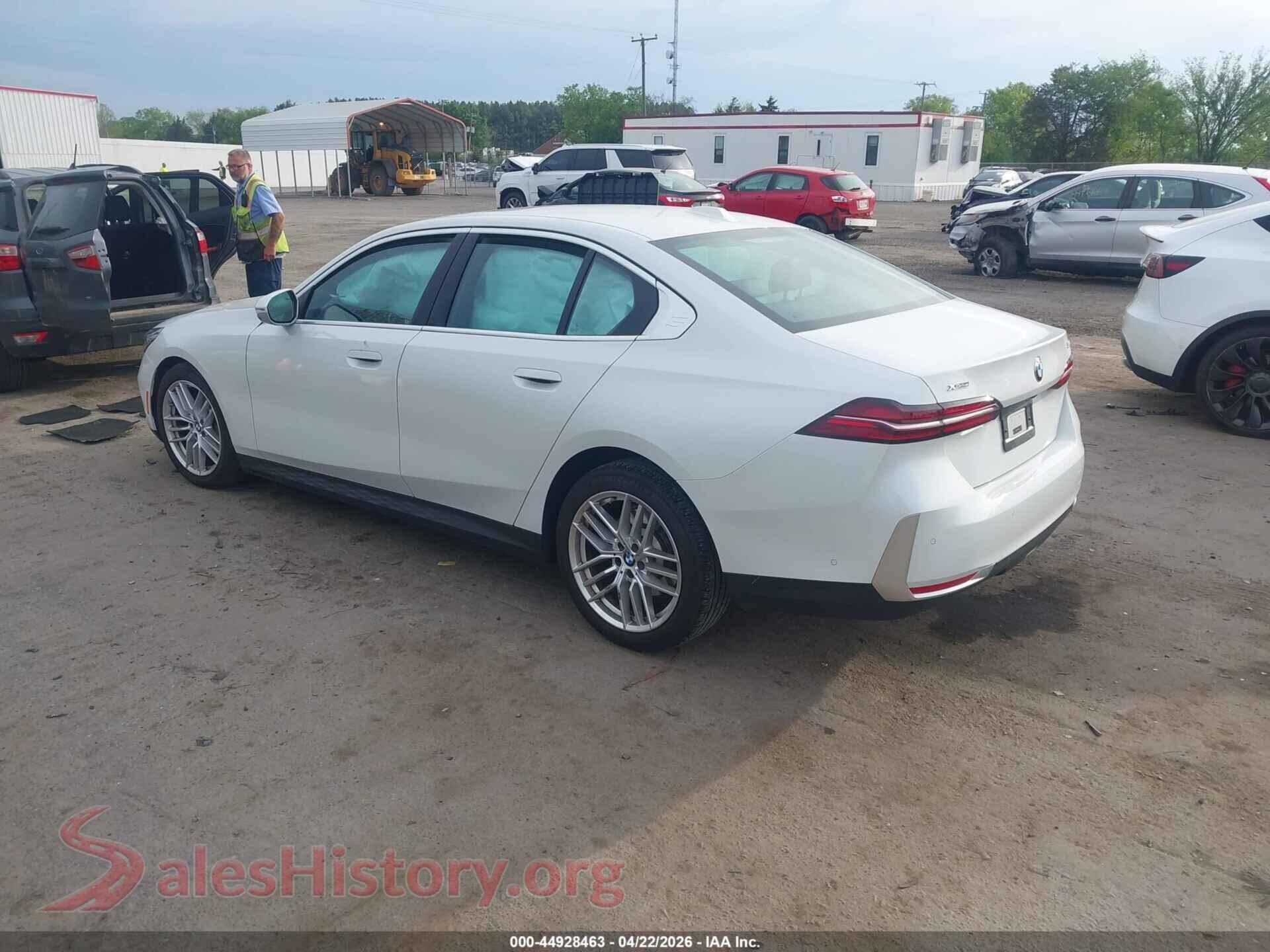 2024 BMW 530I VIN WBA53FJ01RCS00487, driver side view