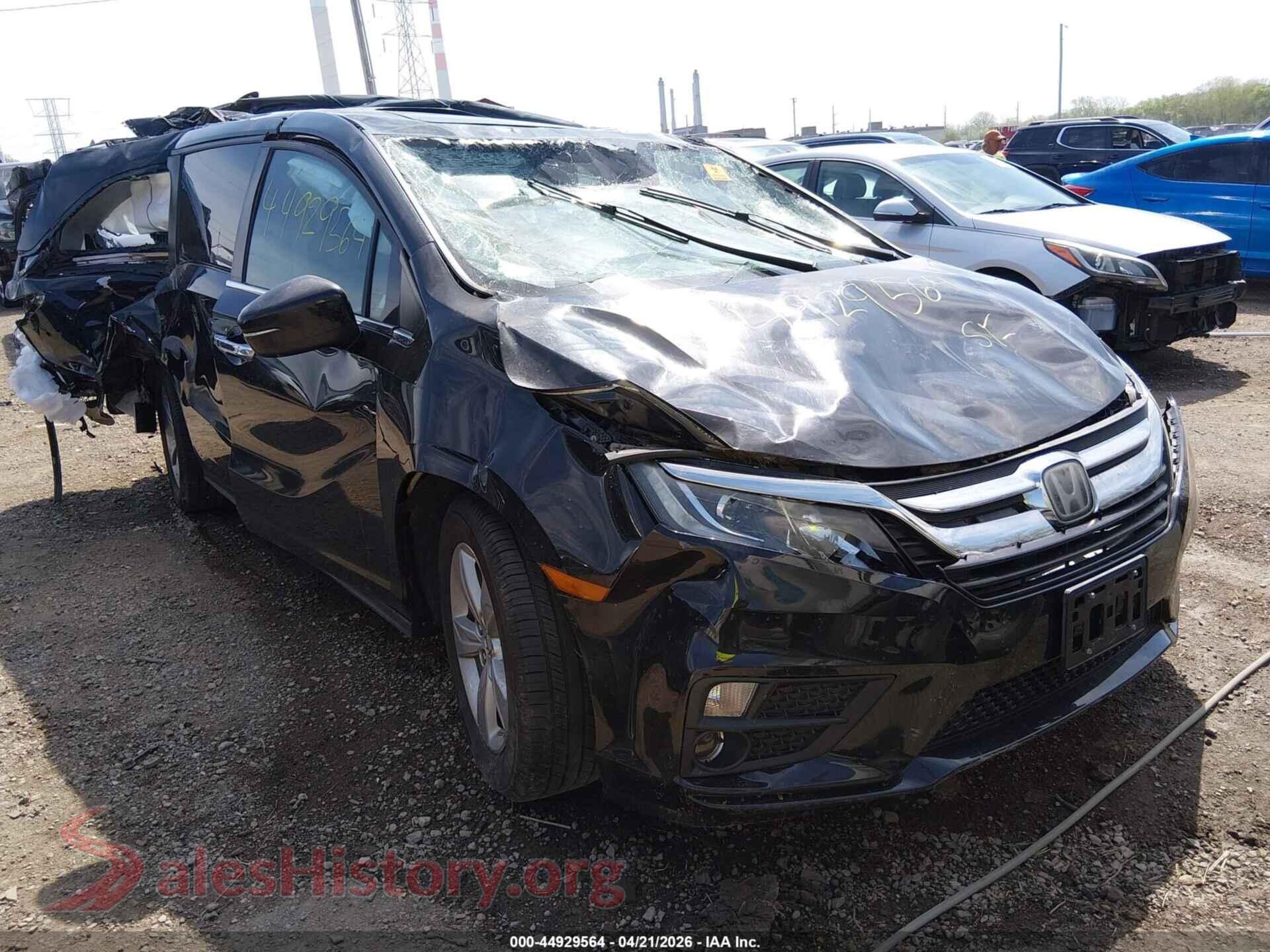 5FNRL6H74KB052870 2019 HONDA ODYSSEY