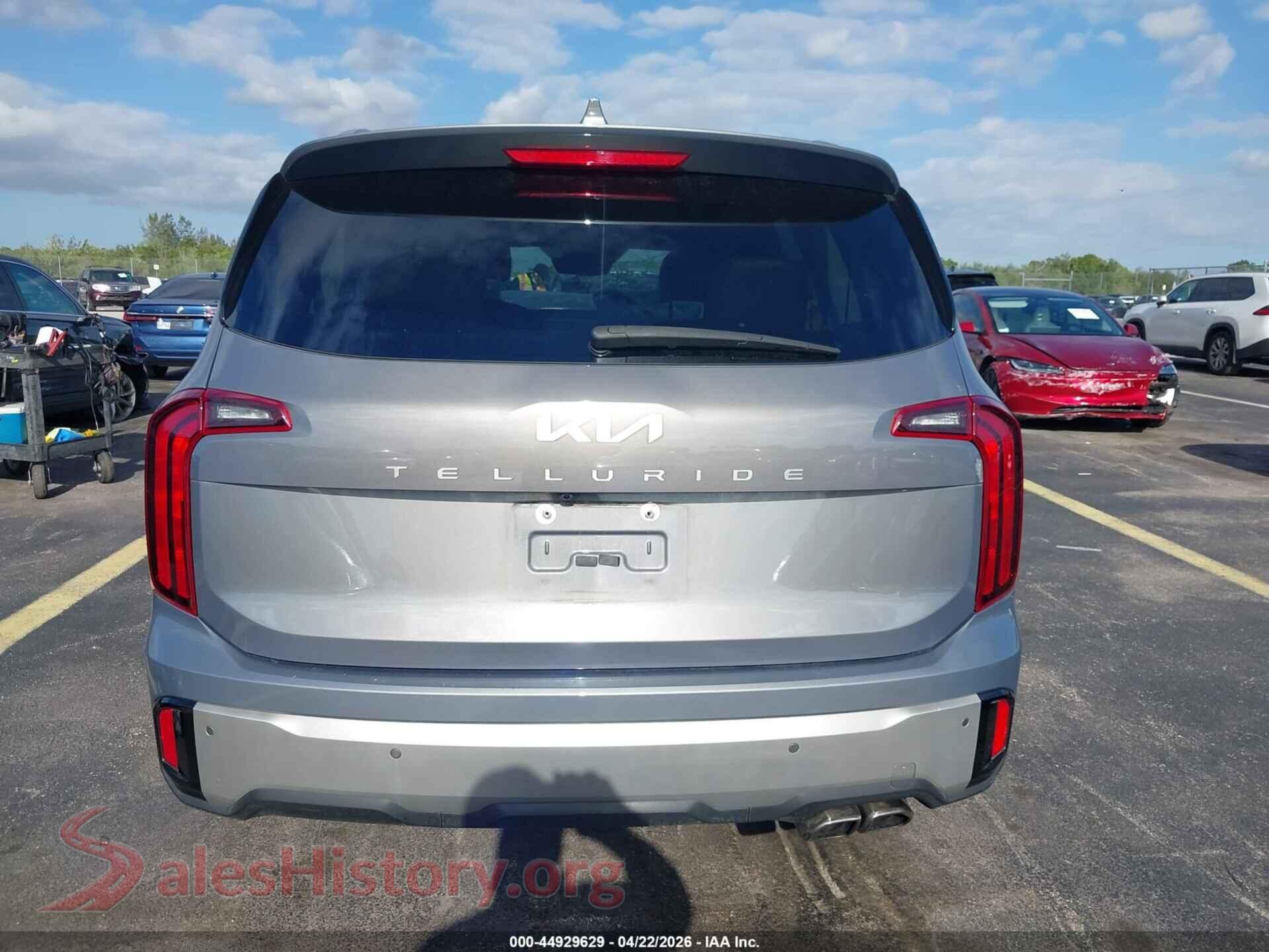 2024 KIA TELLURIDE VIN 5XYP64GC2RG497838, auction photo 16