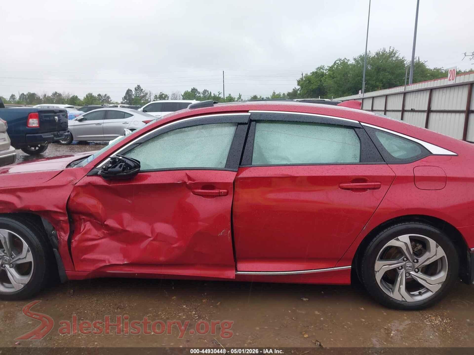 2018 HONDA ACCORD VIN 1HGCV1F59JA043840, auction photo 14