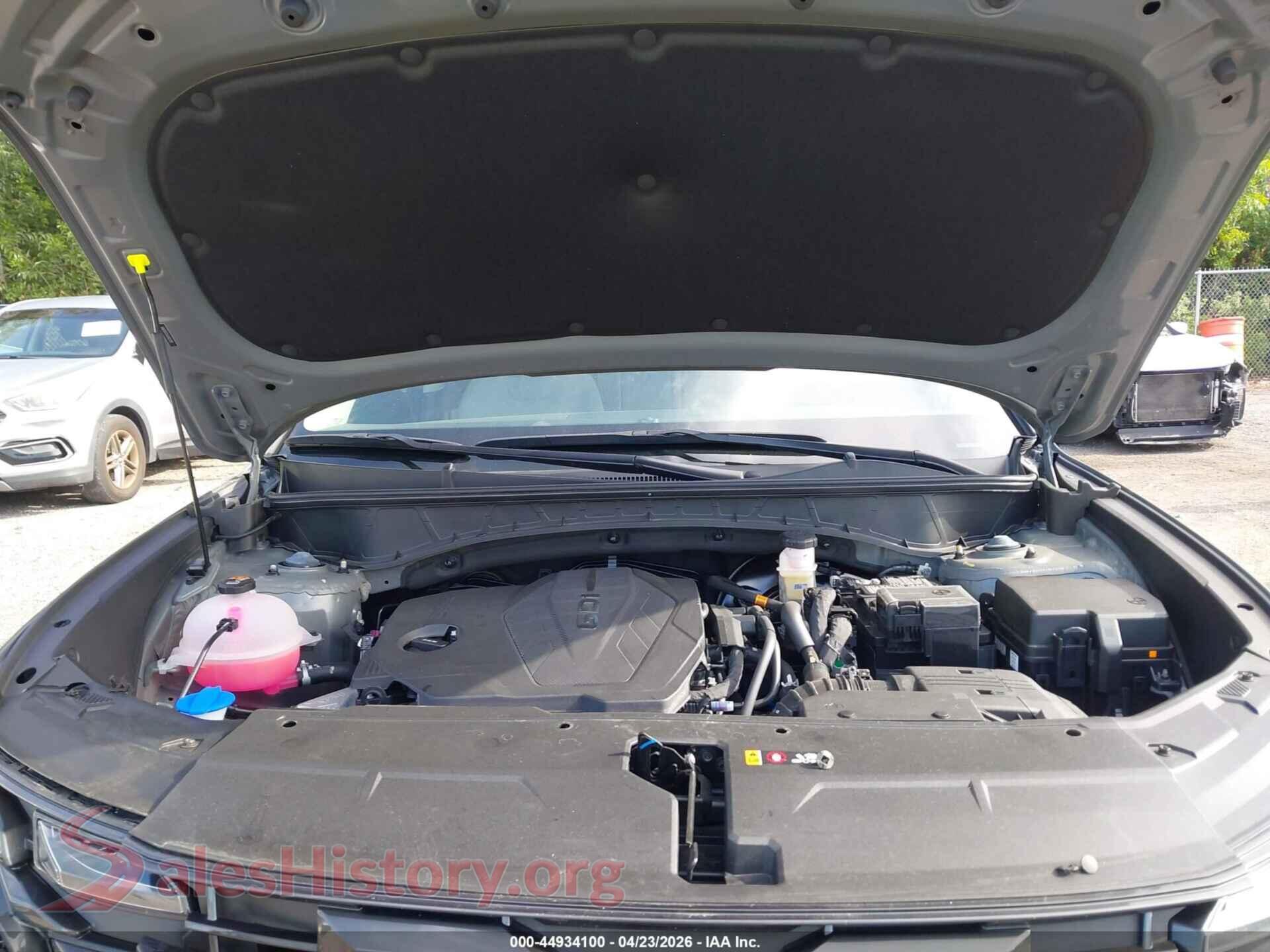 2025 HYUNDAI TUCSON VIN 5NMJB3DE6SH523192, interior dashboard