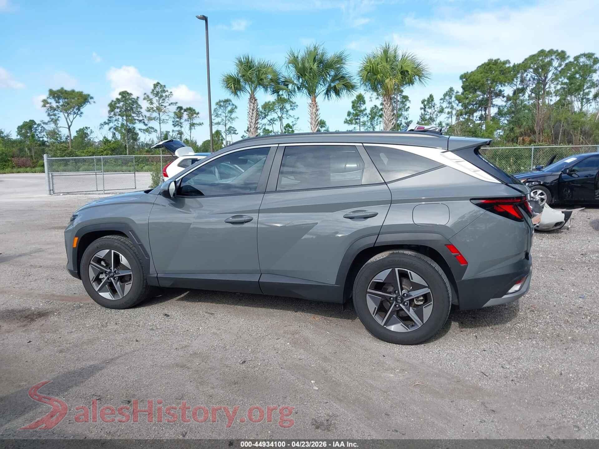 2025 HYUNDAI TUCSON VIN 5NMJB3DE6SH523192, auction photo 14