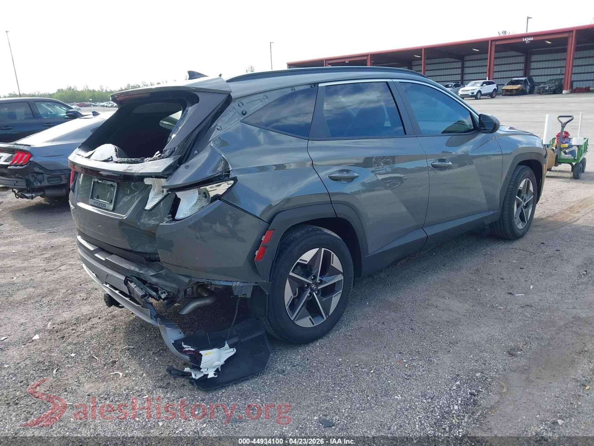 2025 HYUNDAI TUCSON VIN 5NMJB3DE6SH523192, rear driver side