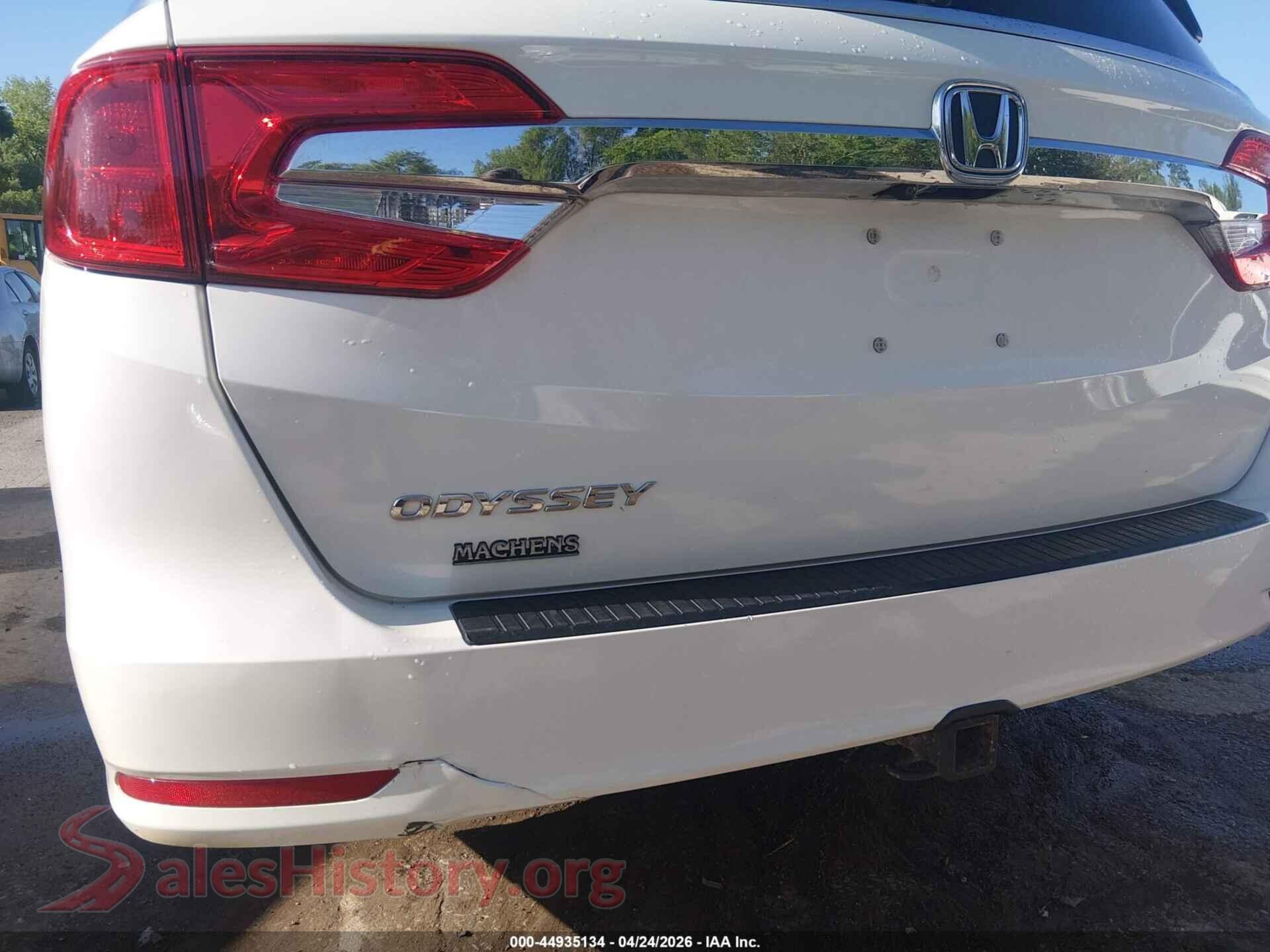 2019 HONDA ODYSSEY VIN 5FNRL6H76KB040347, auction photo 18
