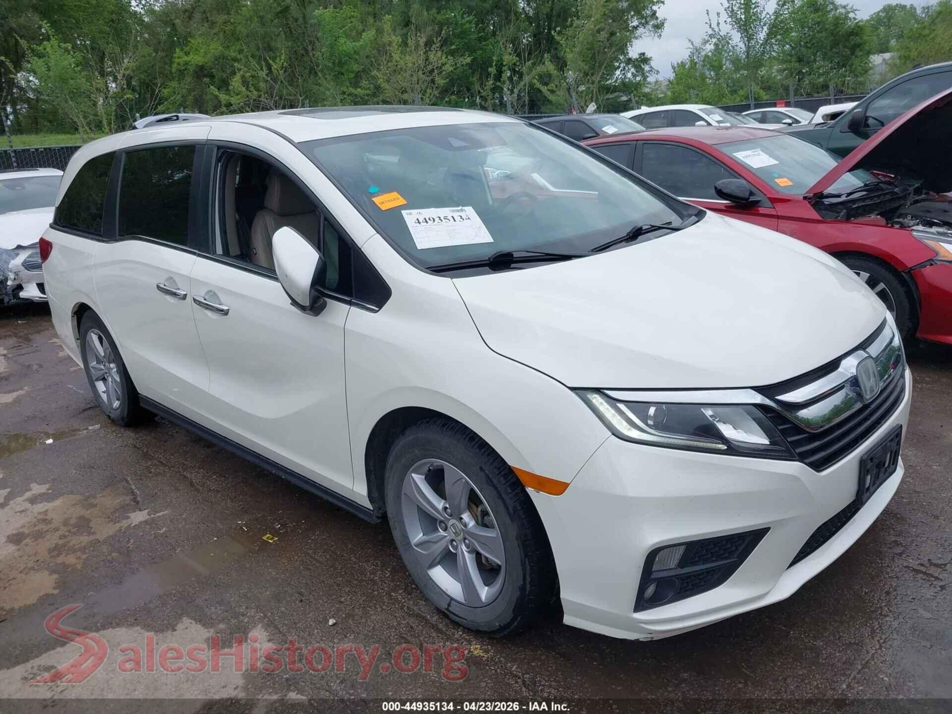 5FNRL6H76KB040347 2019 HONDA ODYSSEY