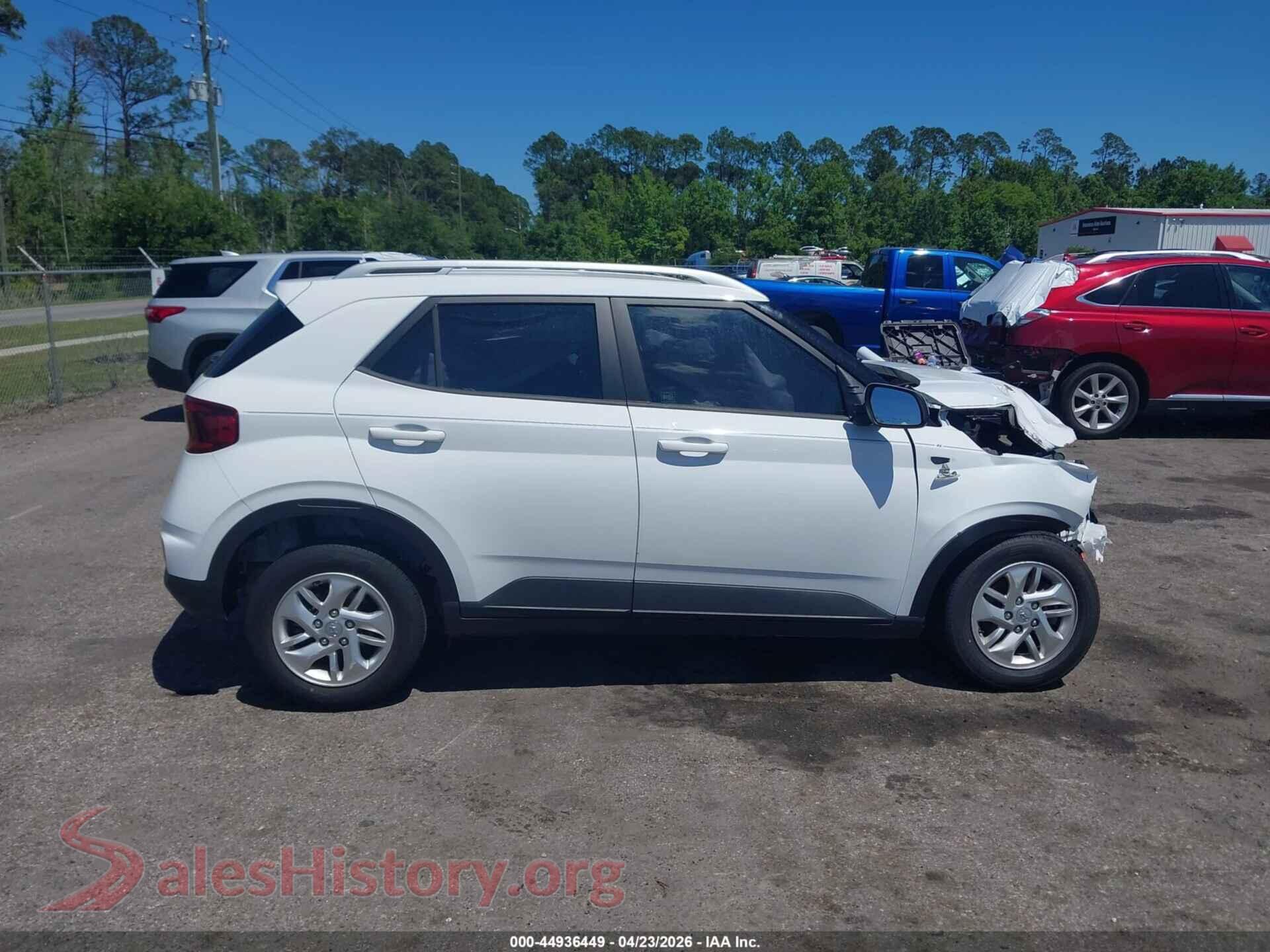 2020 HYUNDAI VENUE VIN KMHRC8A38LU045363, auction photo 13