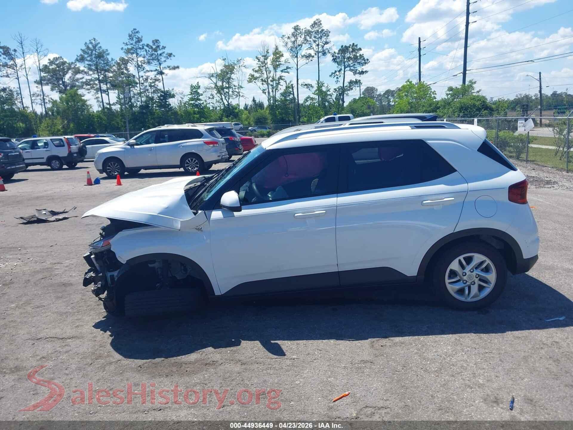 2020 HYUNDAI VENUE VIN KMHRC8A38LU045363, auction photo 14