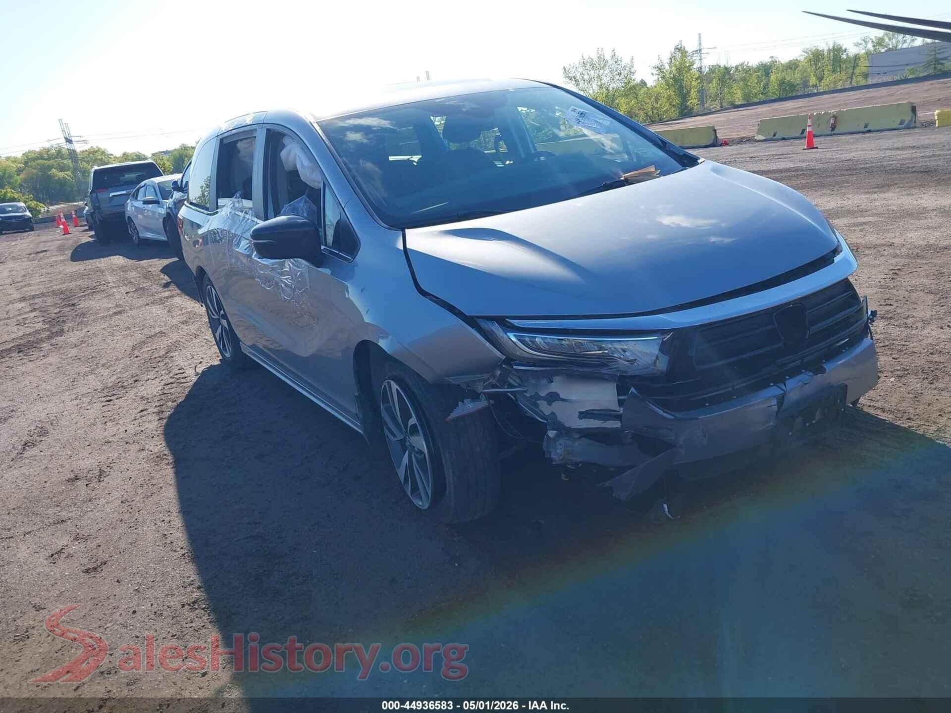 2024 HONDA ODYSSEY VIN 5FNRL6H86RB021591, auction photo