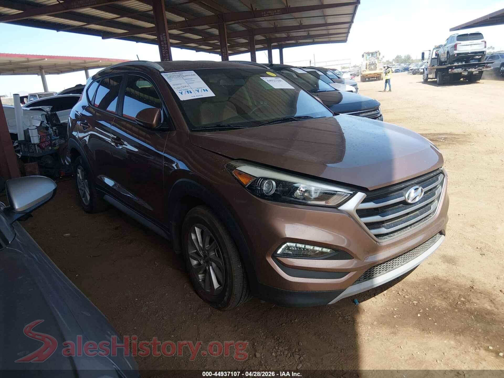 KM8J33A24HU526743 2017 HYUNDAI TUCSON
