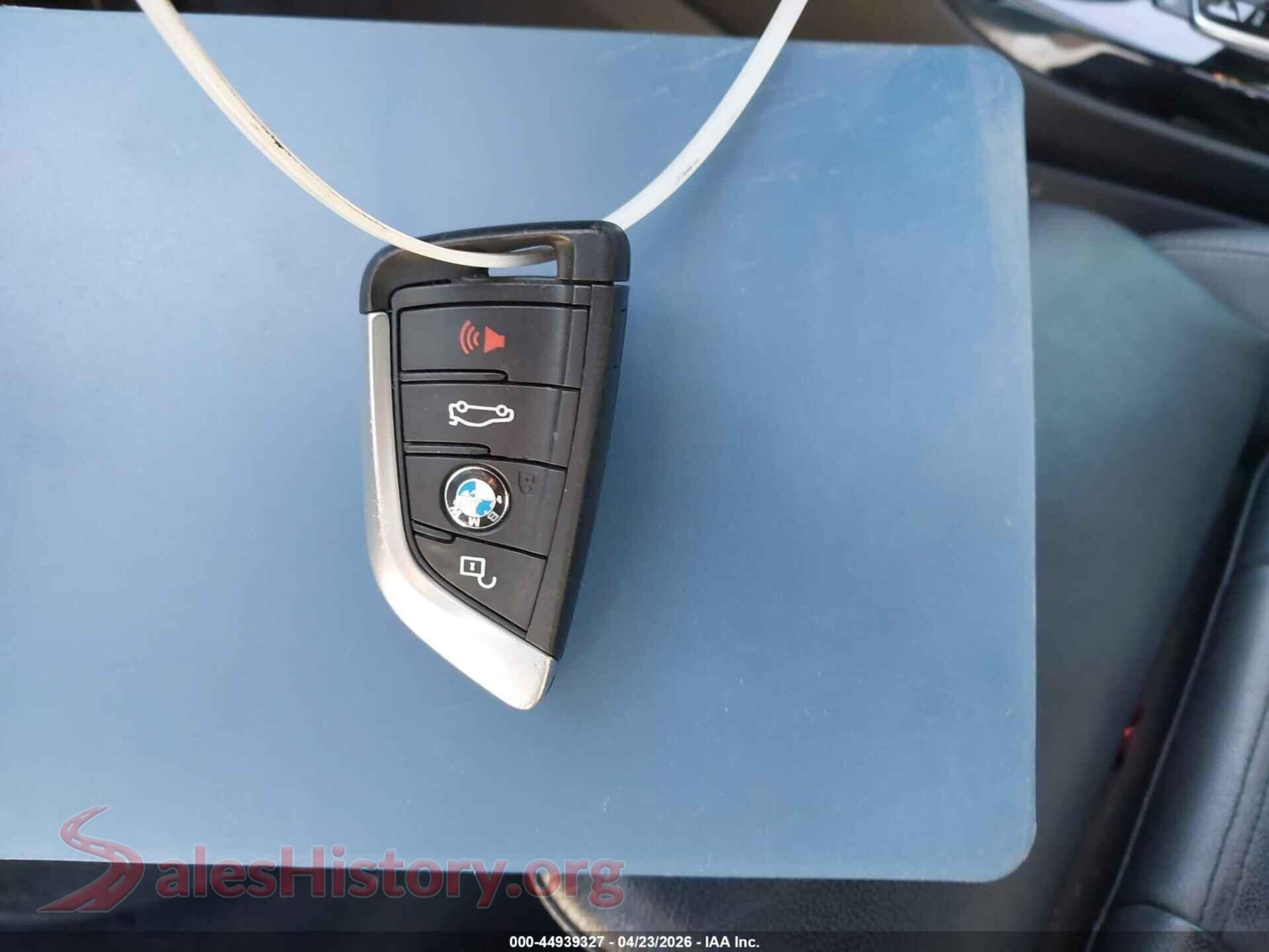 2020 BMW X3 VIN 5UXTY3C06L9B39375, odometer mileage