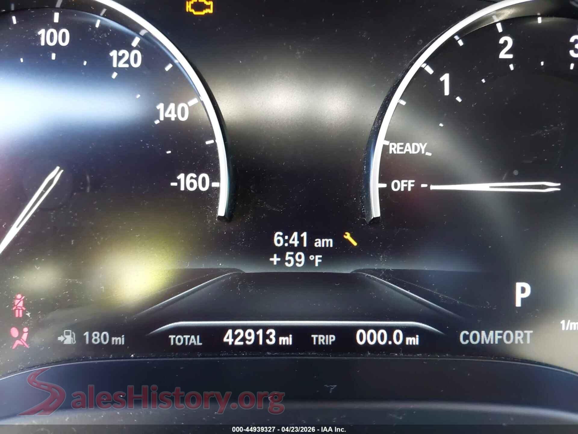 2020 BMW X3 VIN 5UXTY3C06L9B39375, auction photo 15
