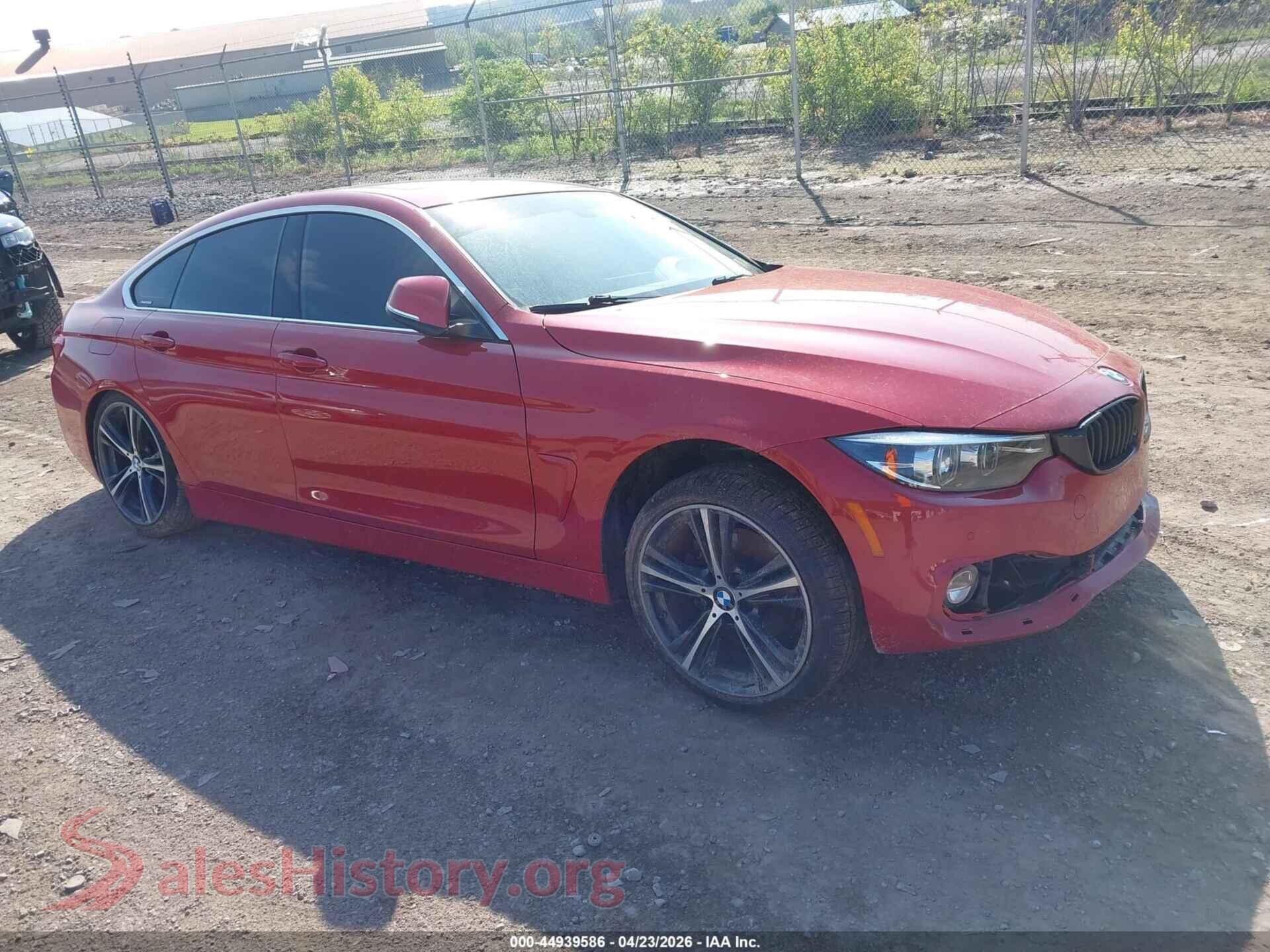 WBA4J3C56KBL09371 2019 BMW 430I GRAN COUPE