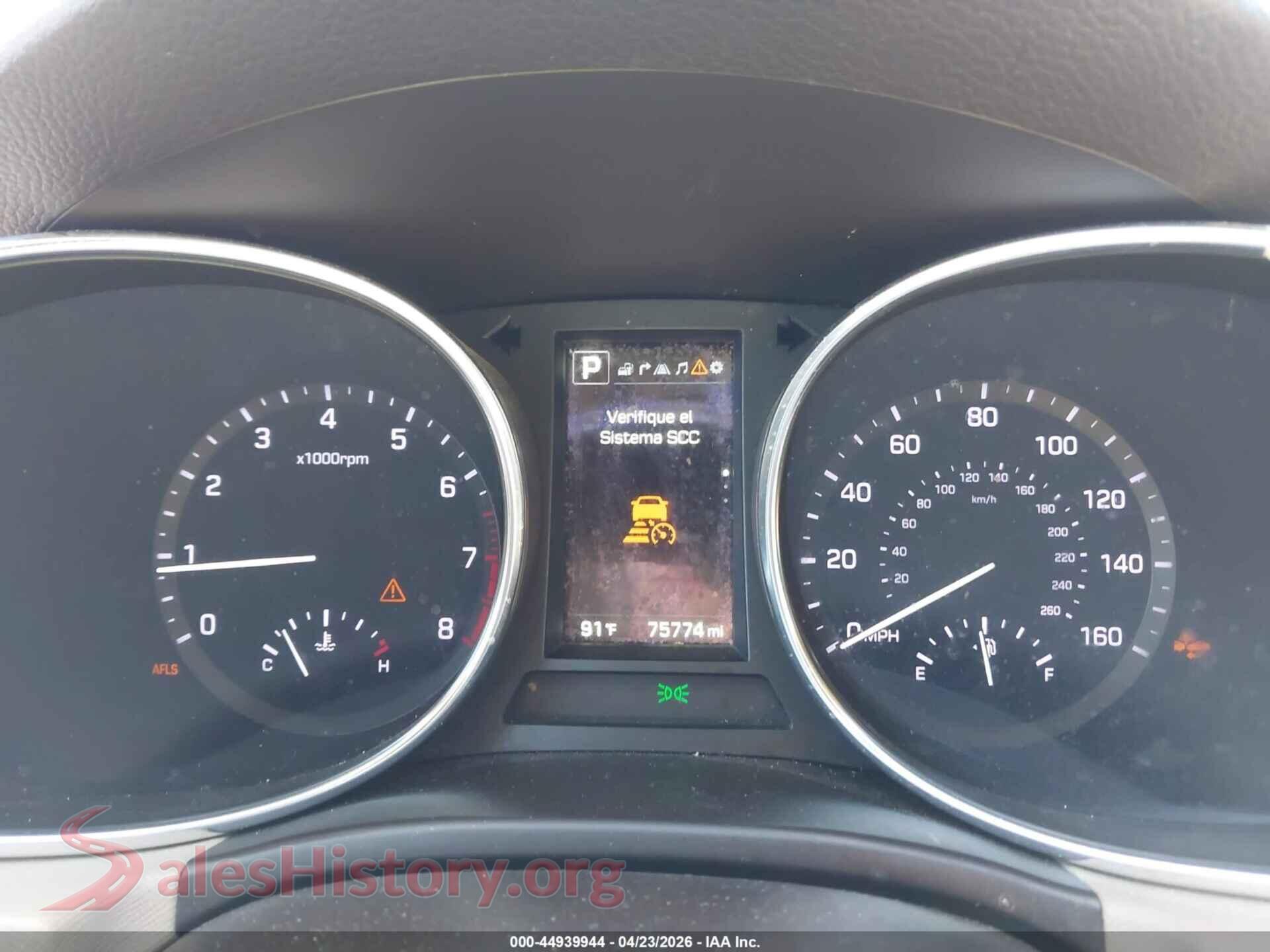 2018 HYUNDAI SANTA FE SPORT VIN 5XYZWDLA6JG518837, passenger side view