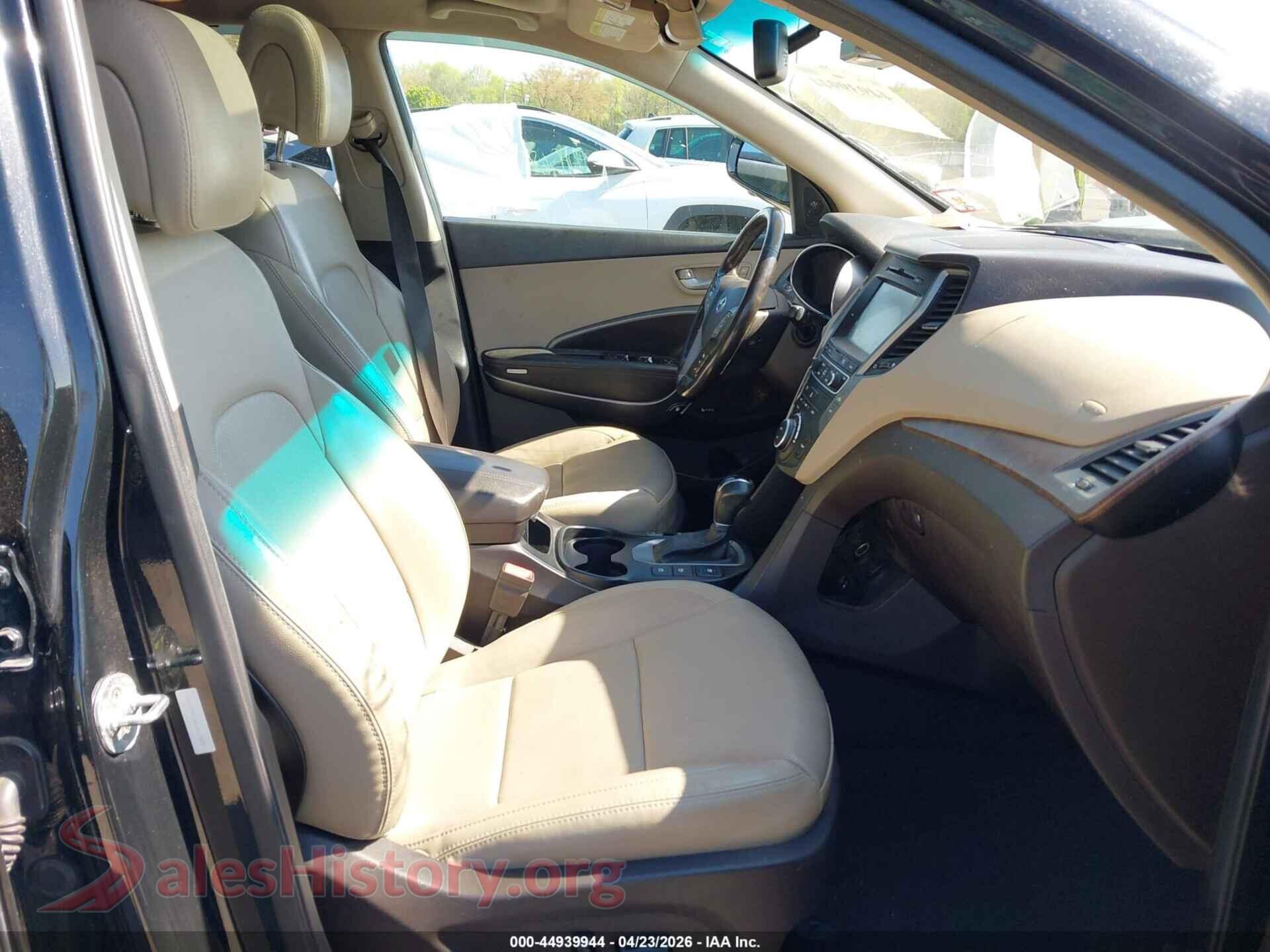 2018 HYUNDAI SANTA FE SPORT VIN 5XYZWDLA6JG518837, rear view