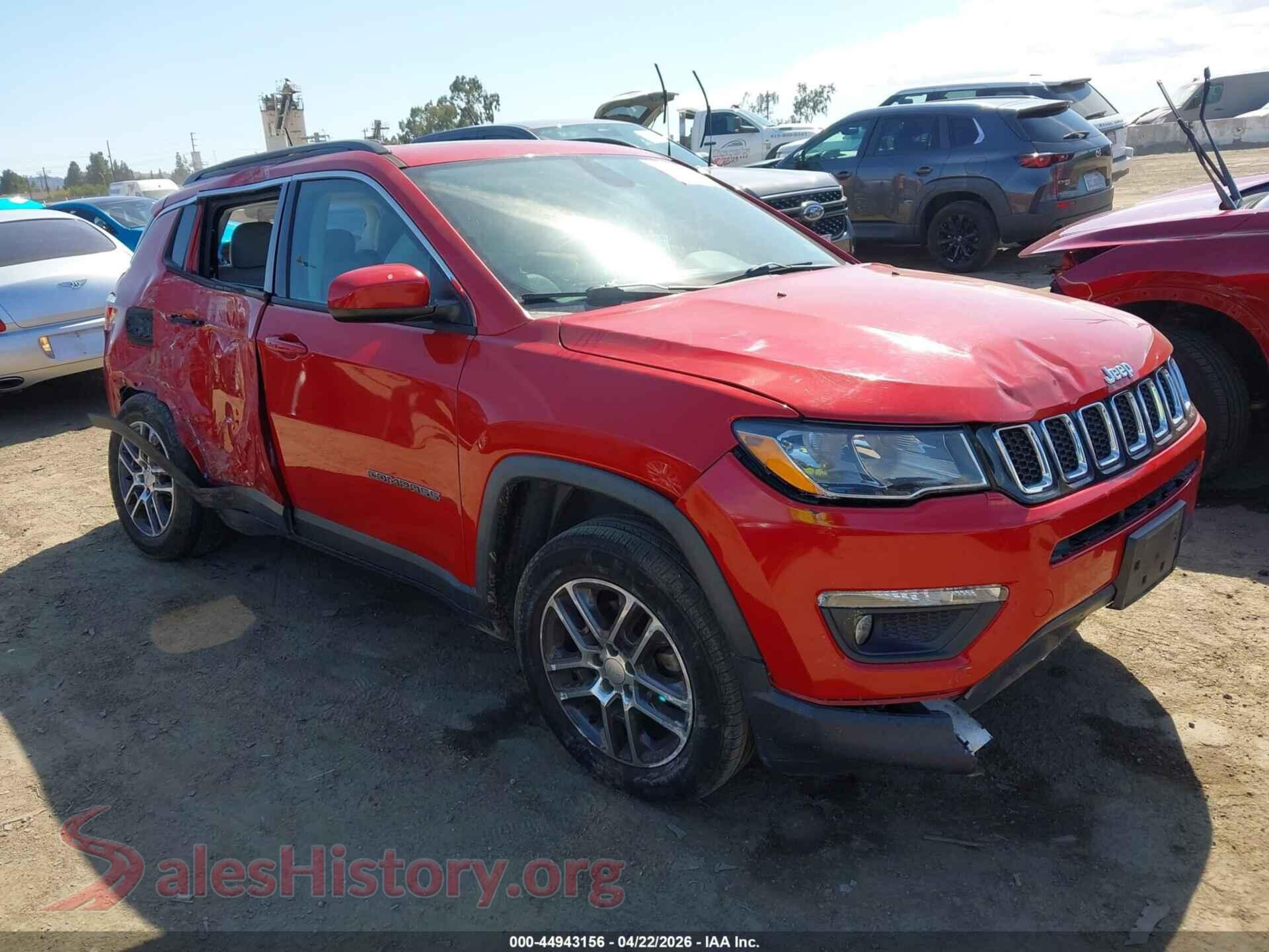 3C4NJCBB0KT819681 2019 JEEP COMPASS