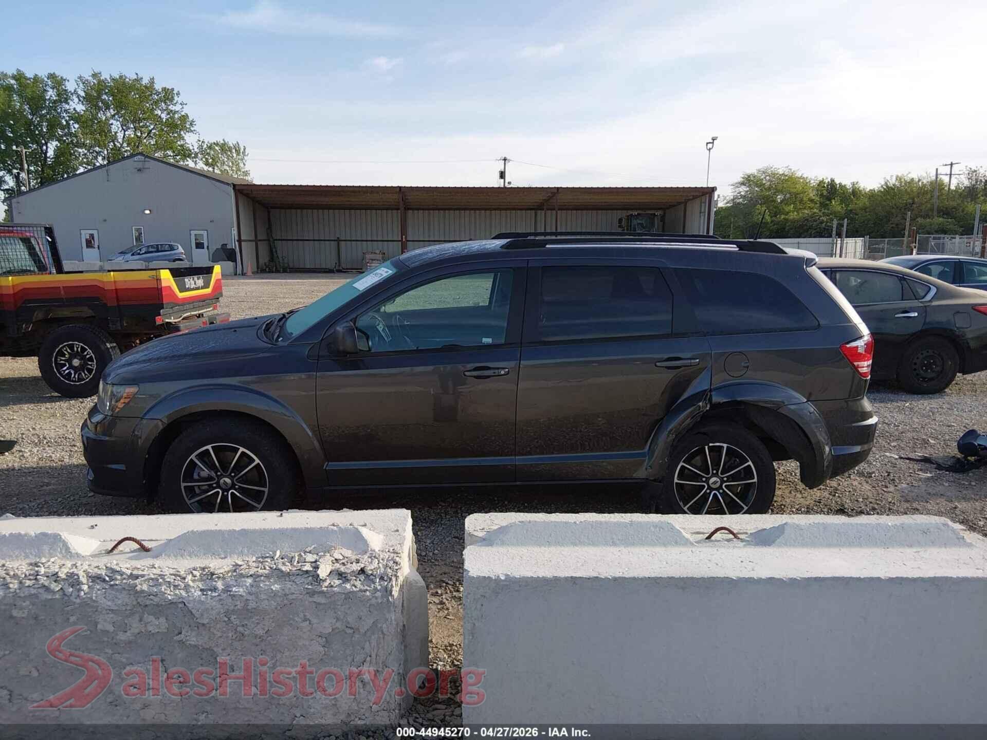 2018 DODGE JOURNEY VIN 3C4PDCAB9JT517001, auction photo 14