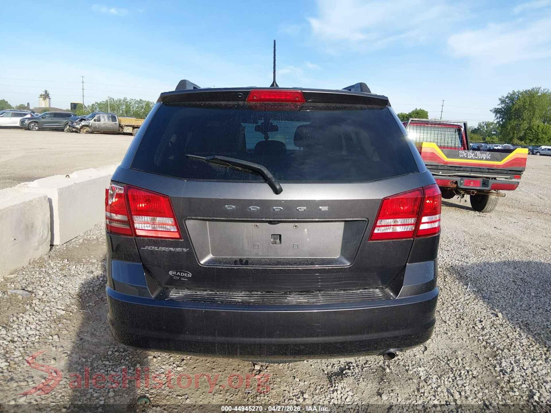 2018 DODGE JOURNEY VIN 3C4PDCAB9JT517001, auction photo 16