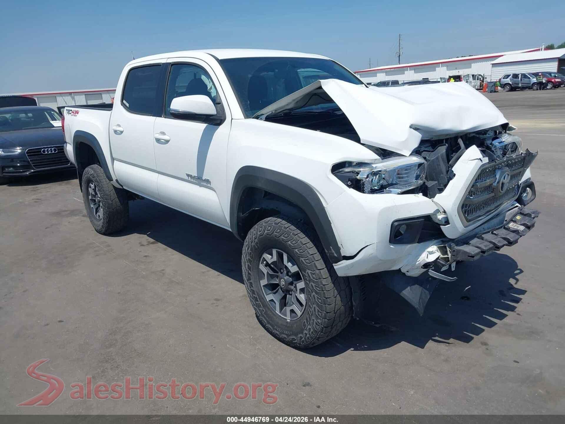 2017 TOYOTA TACOMA VIN 3TMCZ5AN9HM078604, auction photo