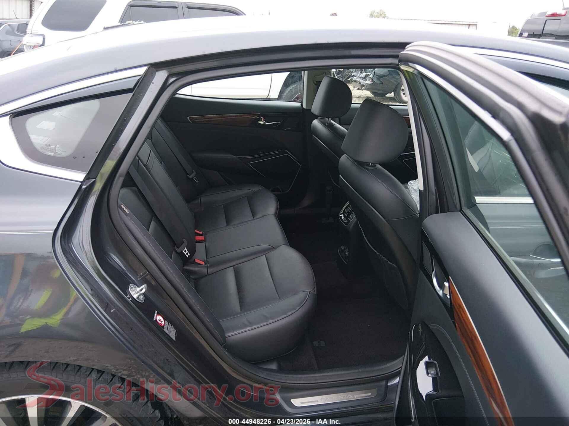 2017 KIA CADENZA VIN KNALB4J15H5056839, front passenger side