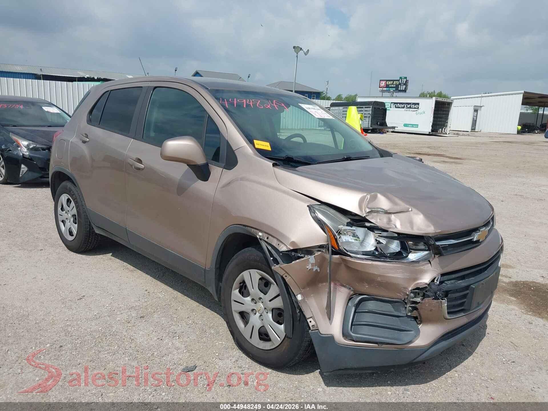 3GNCJKSB8JL326693 2018 CHEVROLET TRAX