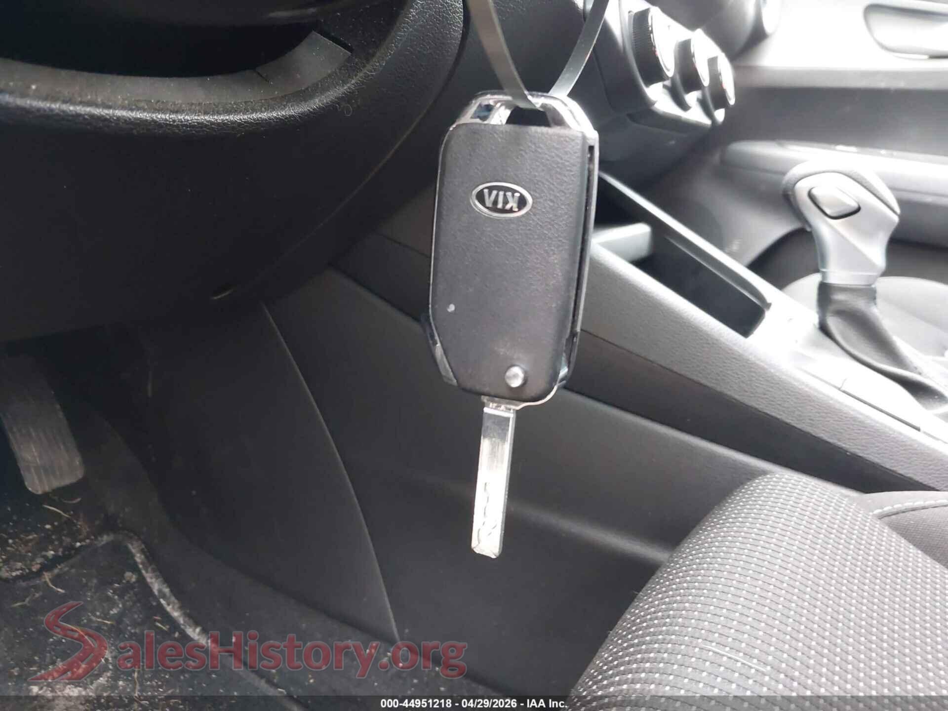 2020 KIA FORTE VIN 3KPF24AD2LE223570, odometer mileage