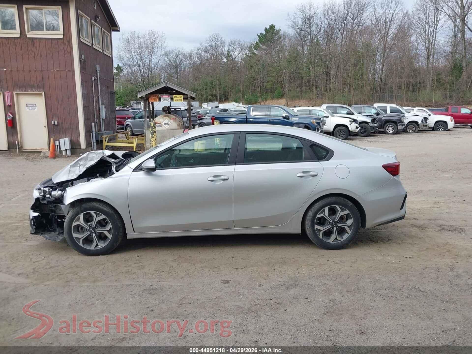 2020 KIA FORTE VIN 3KPF24AD2LE223570, auction photo 14