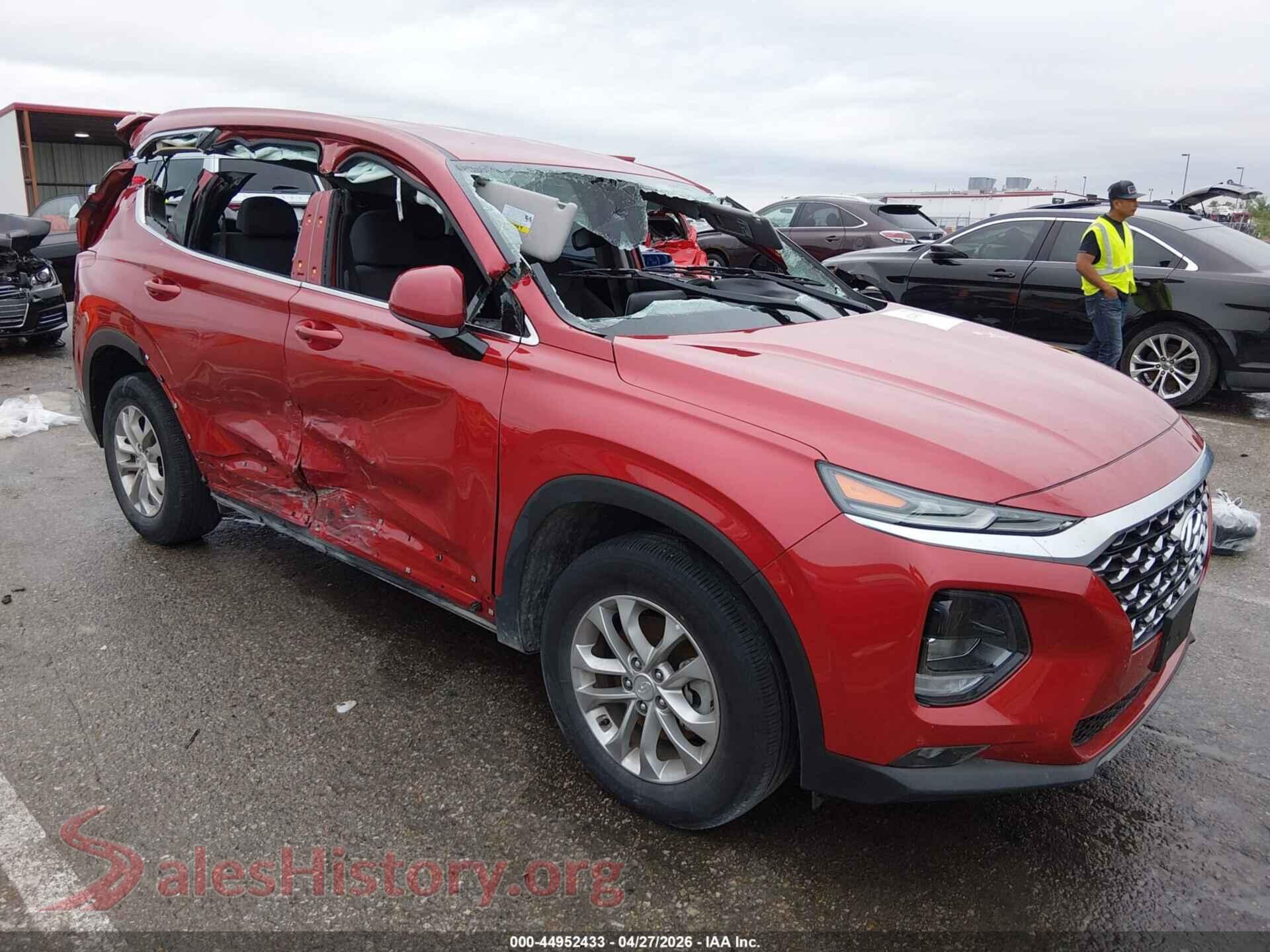 5NMS3CAD3KH092047 2019 HYUNDAI SANTA FE