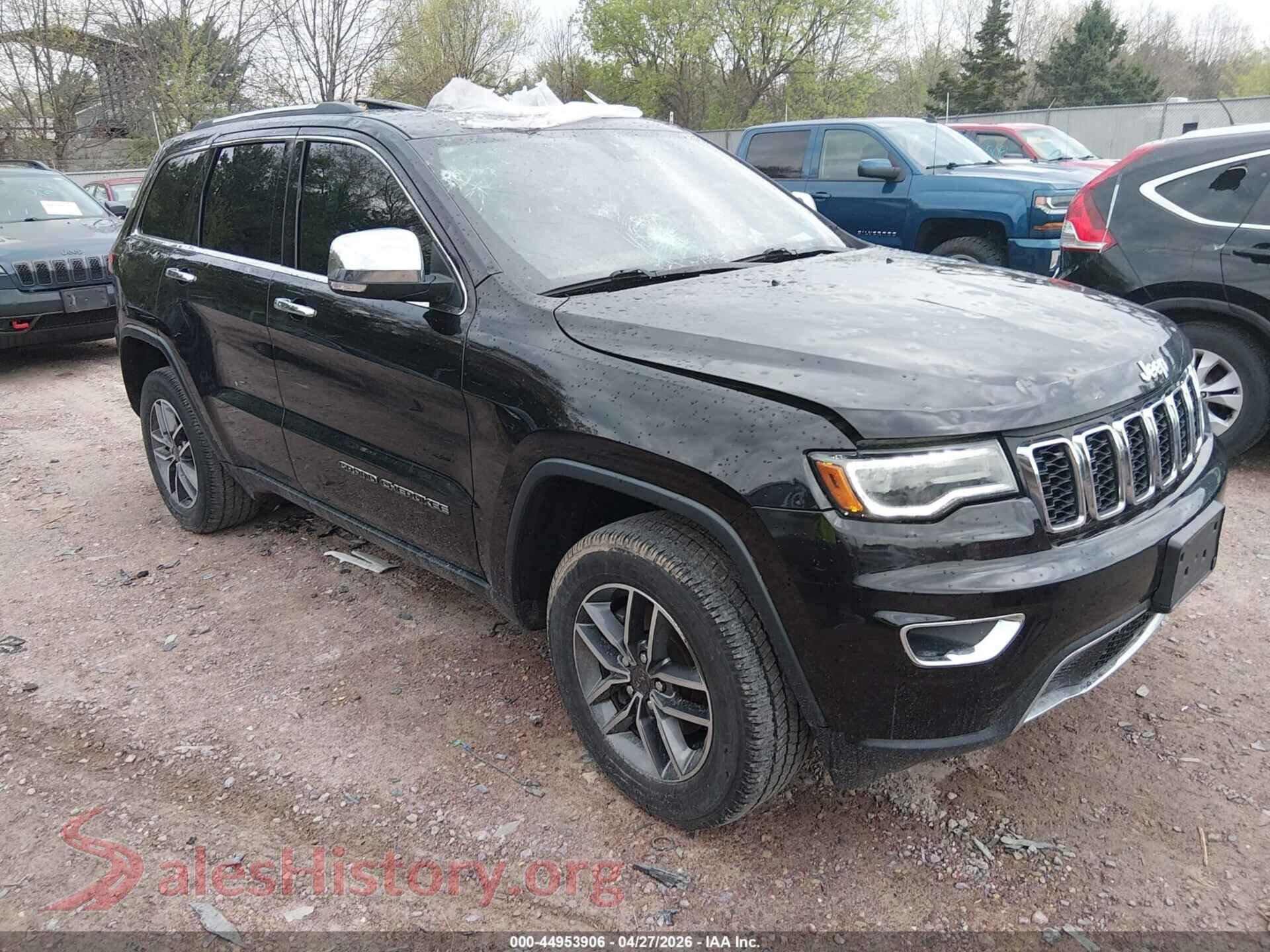 1C4RJFBG1KC749456 2019 JEEP GRAND CHEROKEE