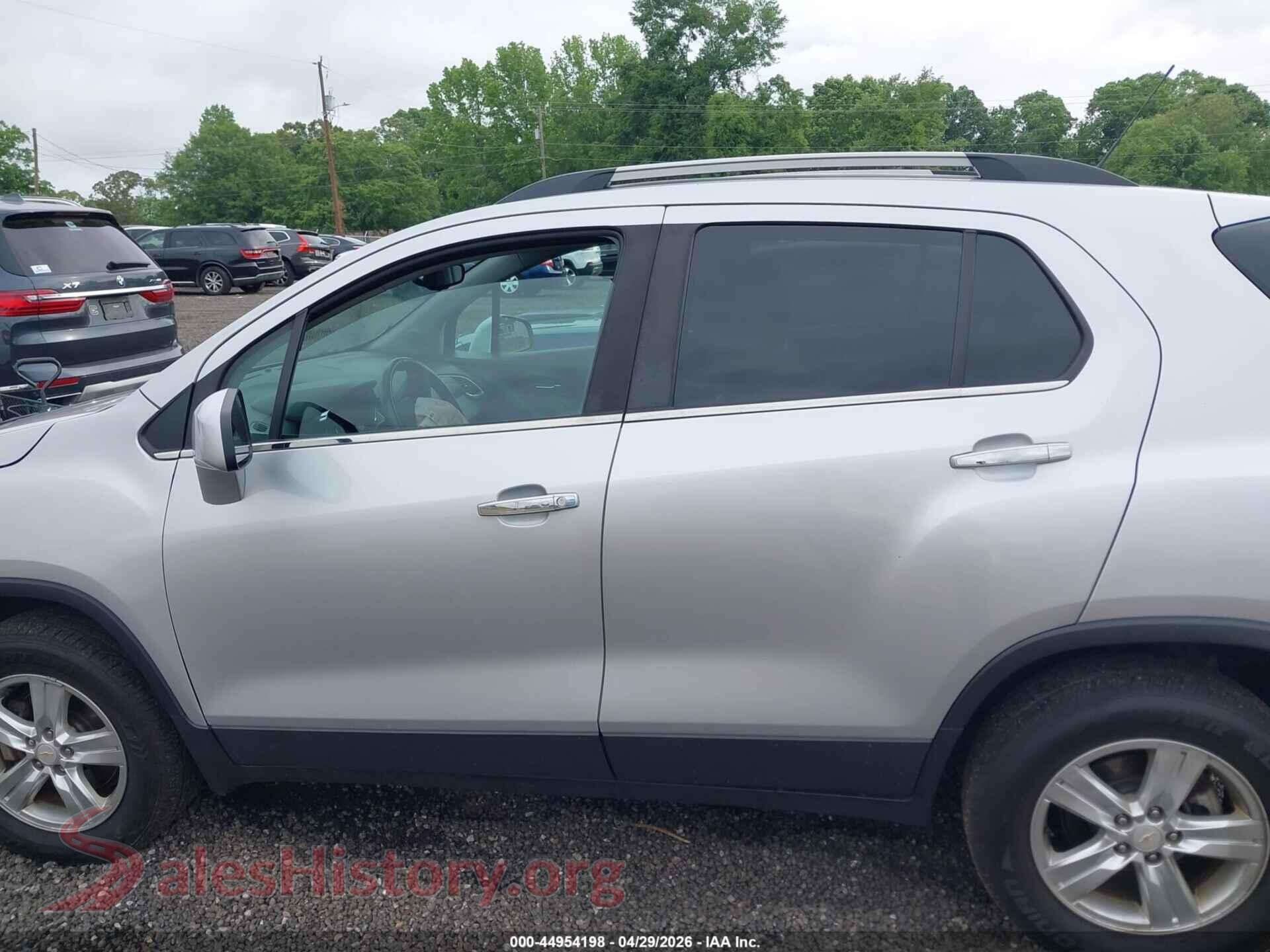2019 CHEVROLET TRAX VIN KL7CJPSB8KB834684, auction photo 14