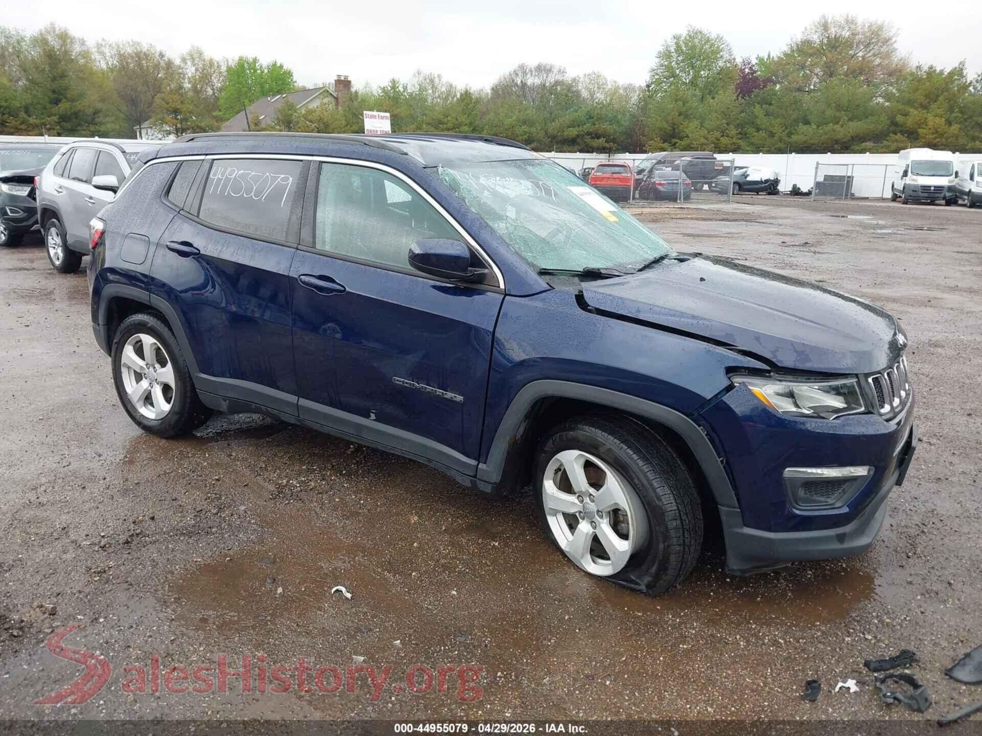 3C4NJCBB1KT636242 2019 JEEP COMPASS