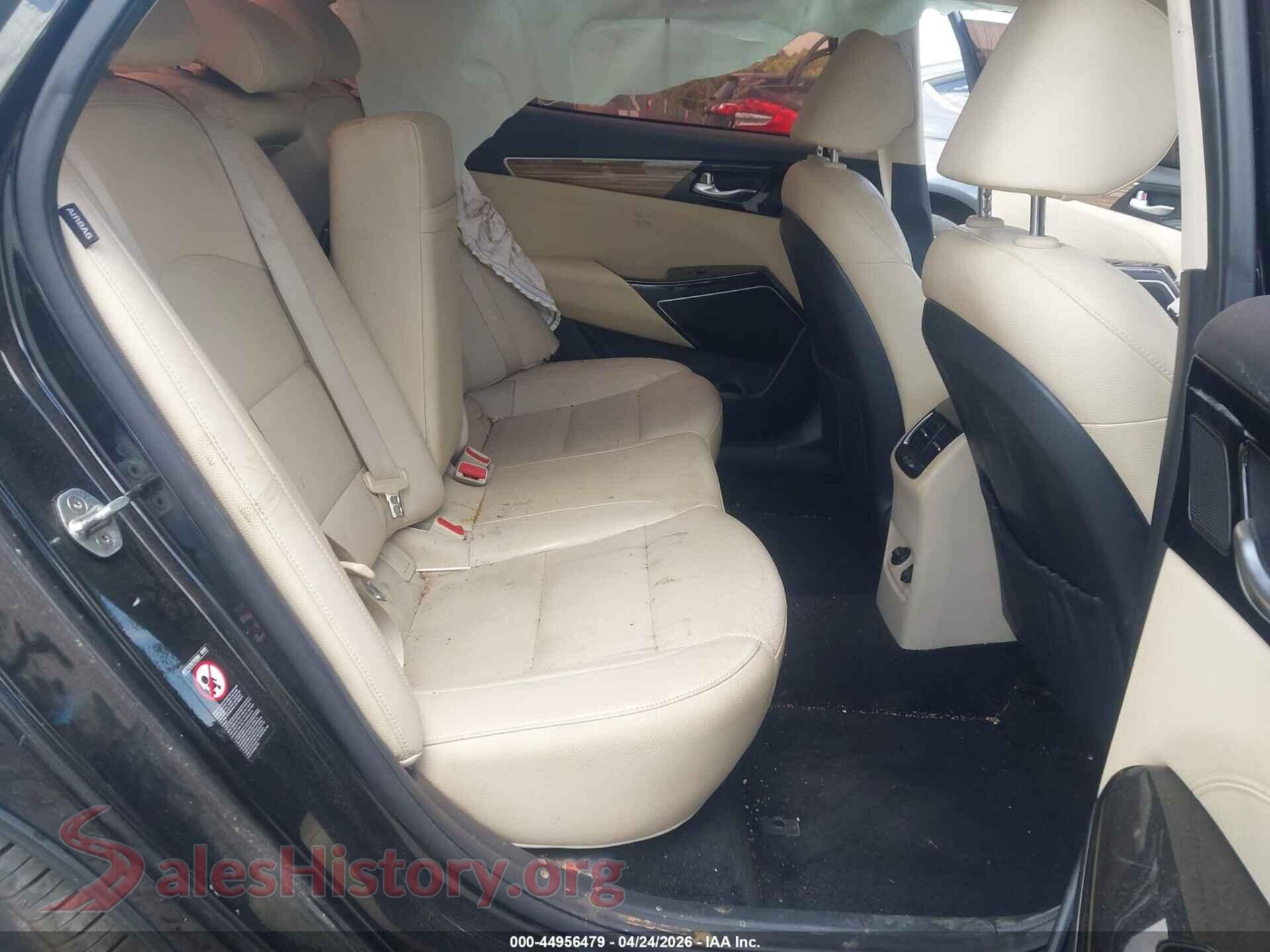 2017 KIA CADENZA VIN KNALC4J13H5068145, front passenger side