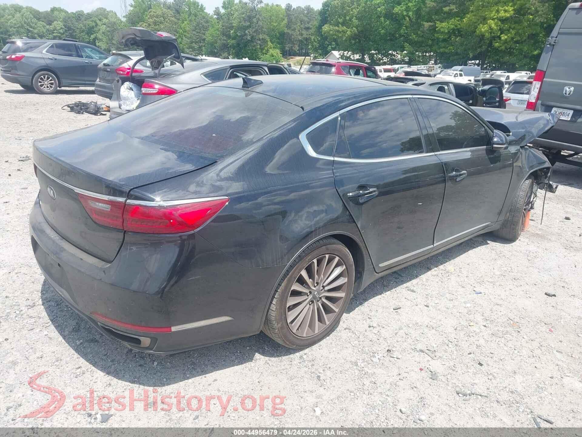 2017 KIA CADENZA VIN KNALC4J13H5068145, rear driver side