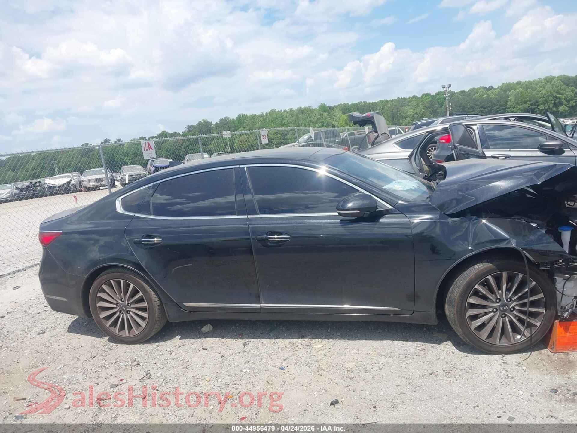 2017 KIA CADENZA VIN KNALC4J13H5068145, auction photo 14