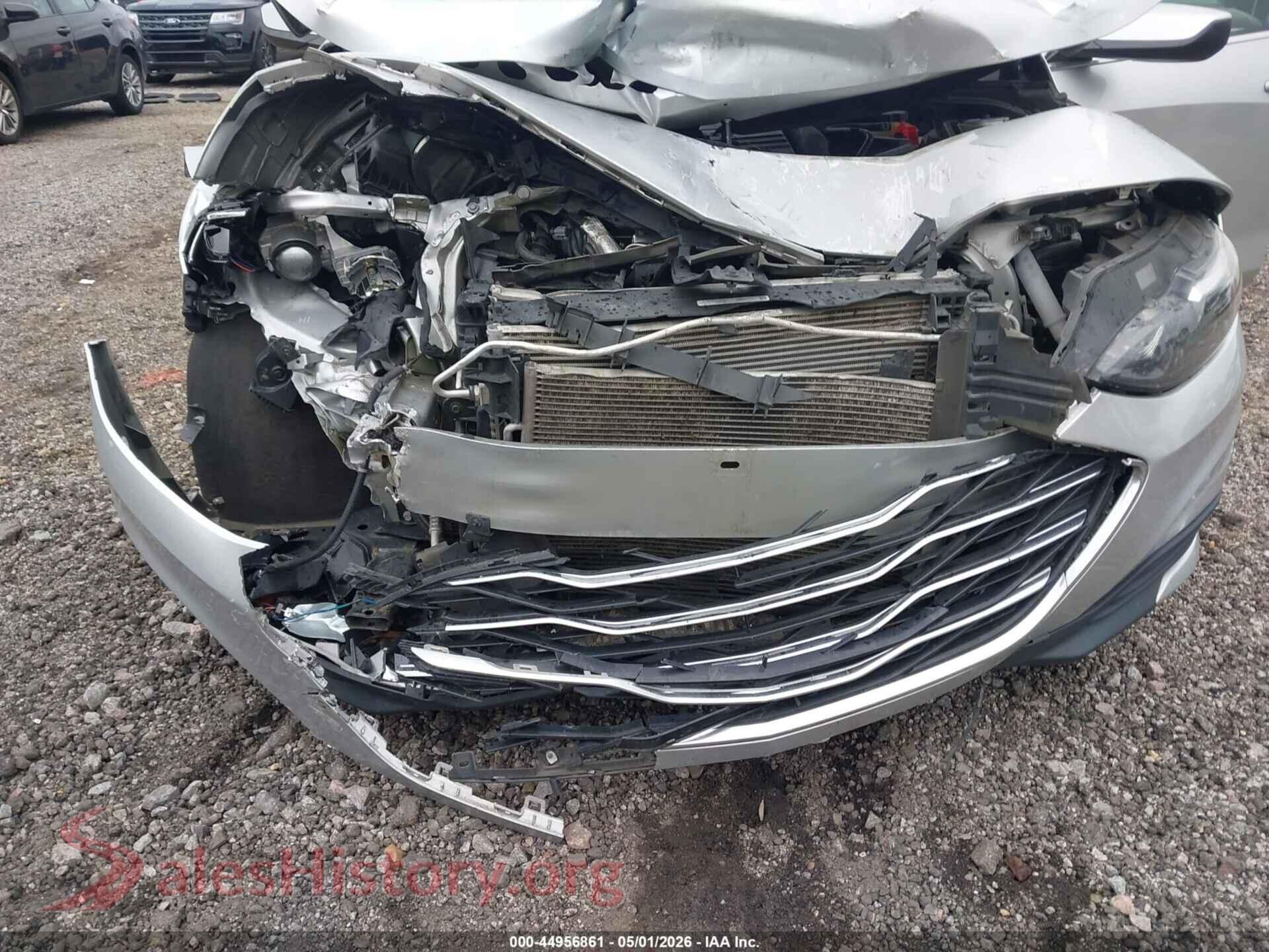 2021 CHEVROLET MALIBU VIN 1G1ZD5ST2MF066335, rear passenger side