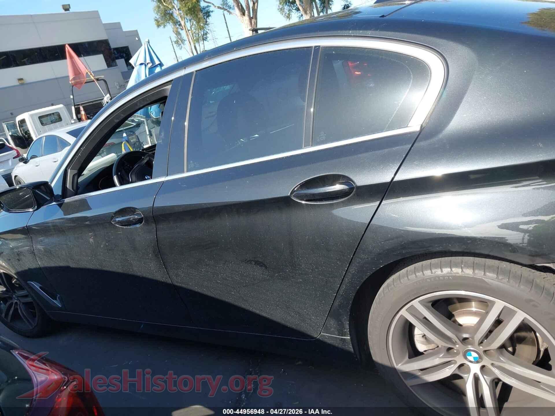 2021 BMW 530I VIN WBA53BH03MCF06164, auction photo 14