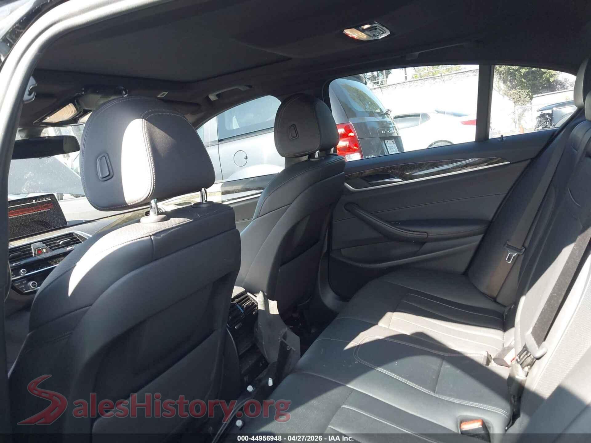 2021 BMW 530I VIN WBA53BH03MCF06164, auction photo 18