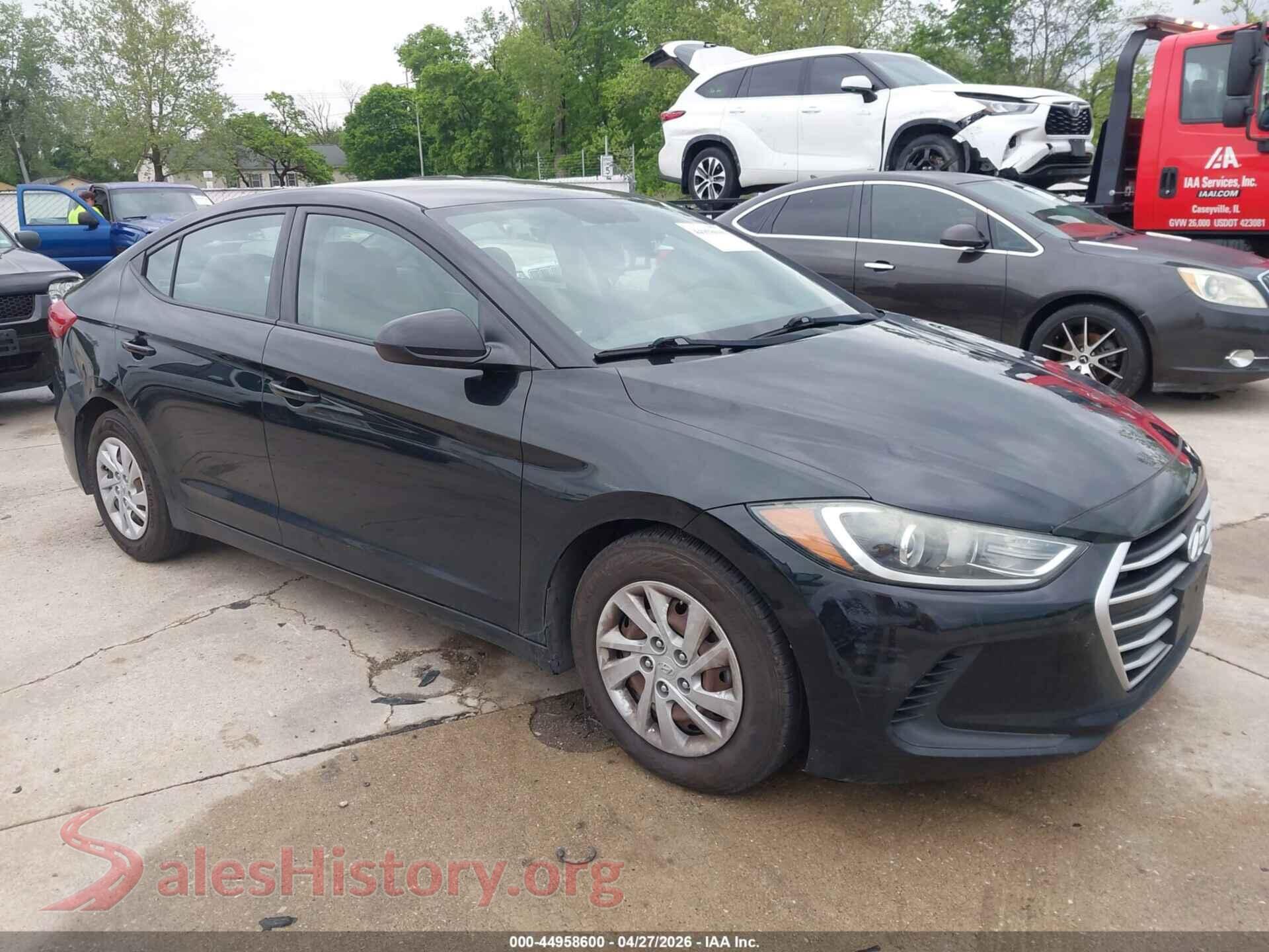 5NPD74LF0HH171401 2017 HYUNDAI ELANTRA