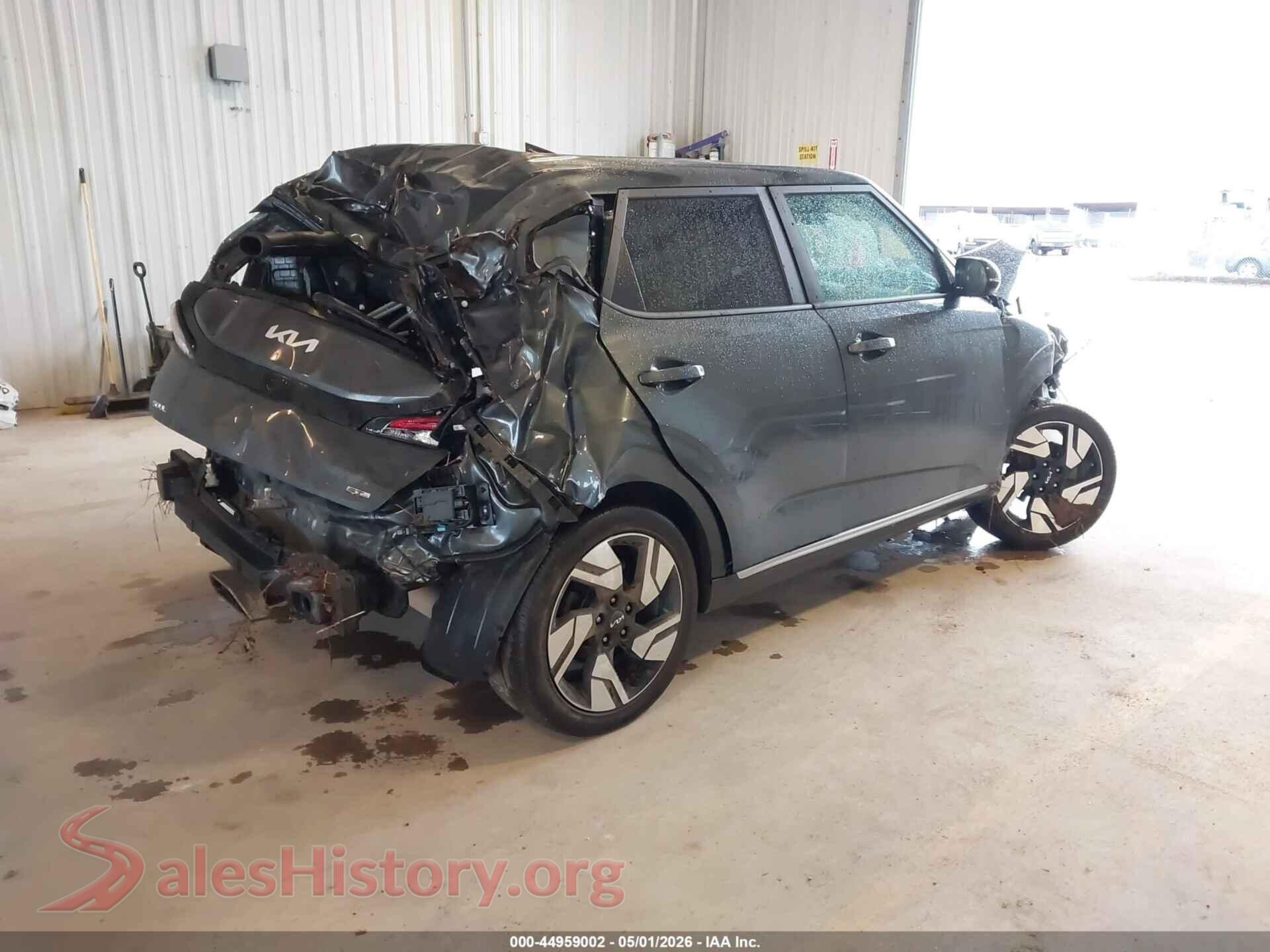2023 KIA SOUL VIN KNDJ53AU7P7889907, rear driver side