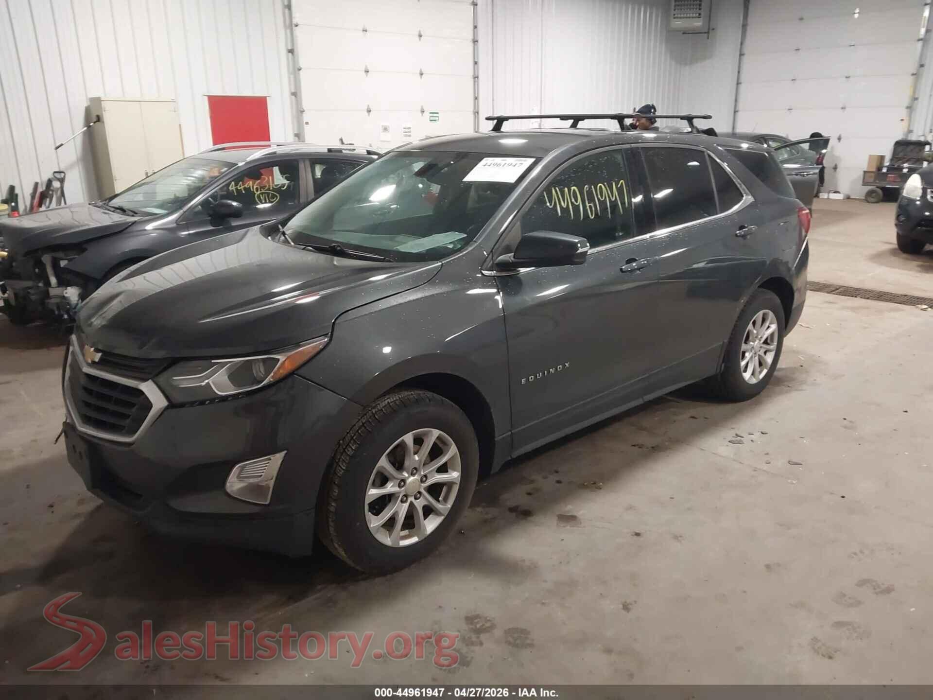 2019 CHEVROLET EQUINOX VIN 2GNAXUEV1K6271050, front view