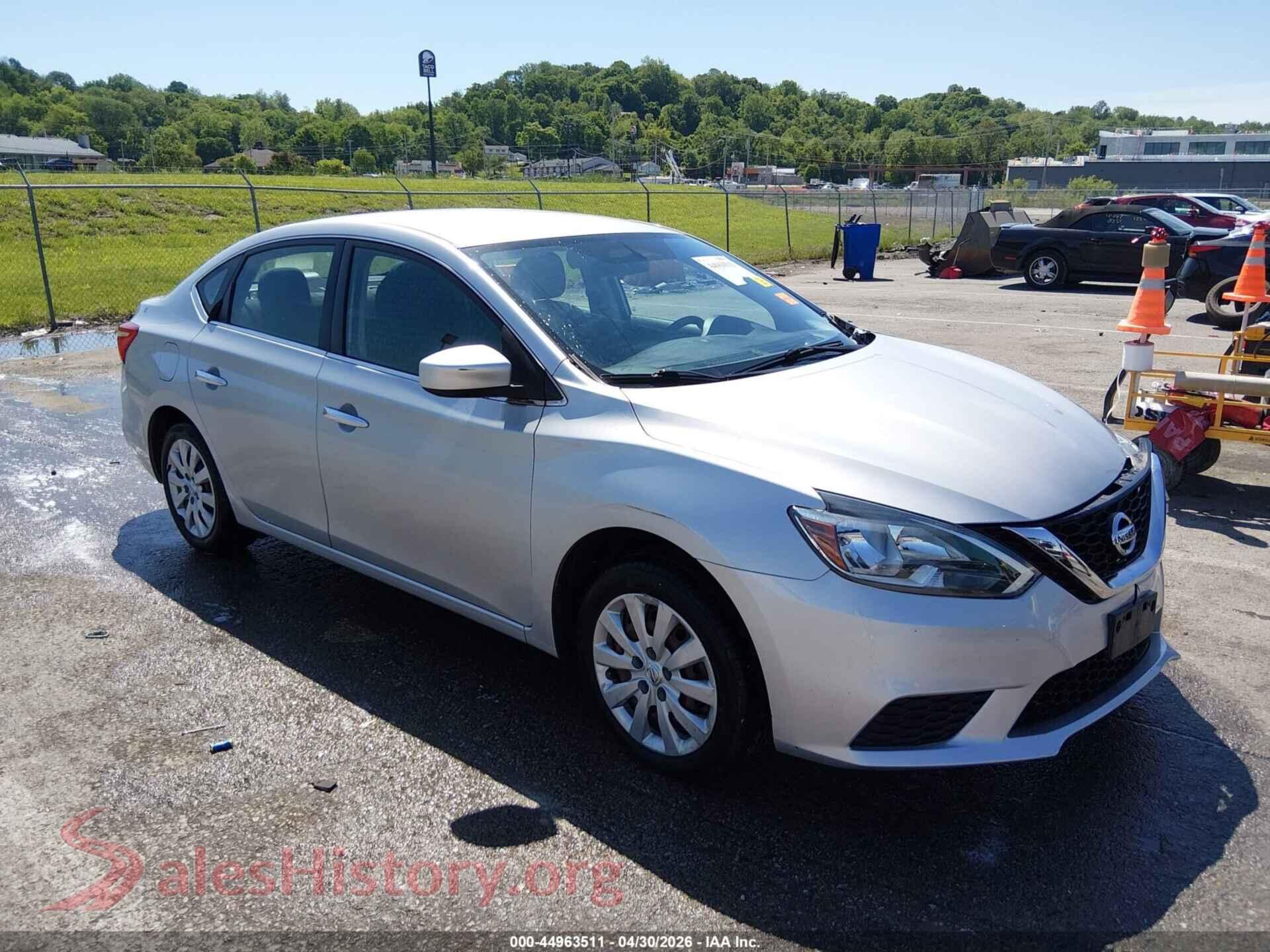 3N1AB7AP6KY347699 2019 NISSAN SENTRA